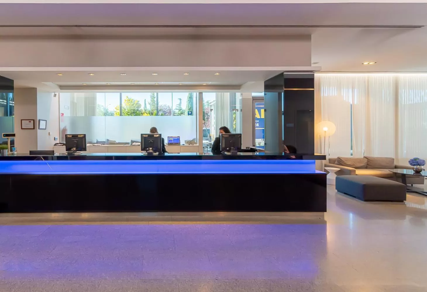 Lobby or reception in Amura Alcobendas