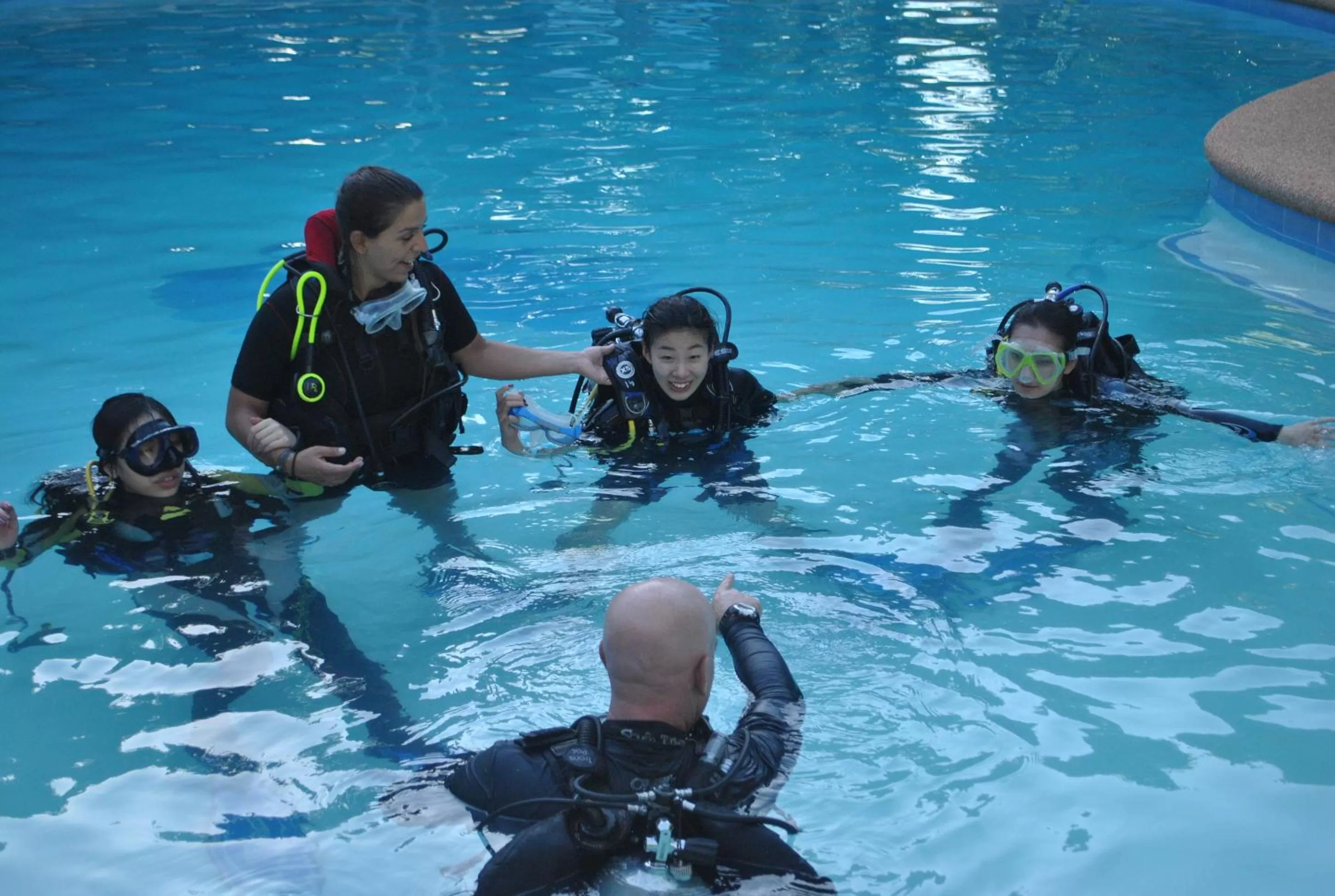 Snorkeling in The Blue Orchid Resort
