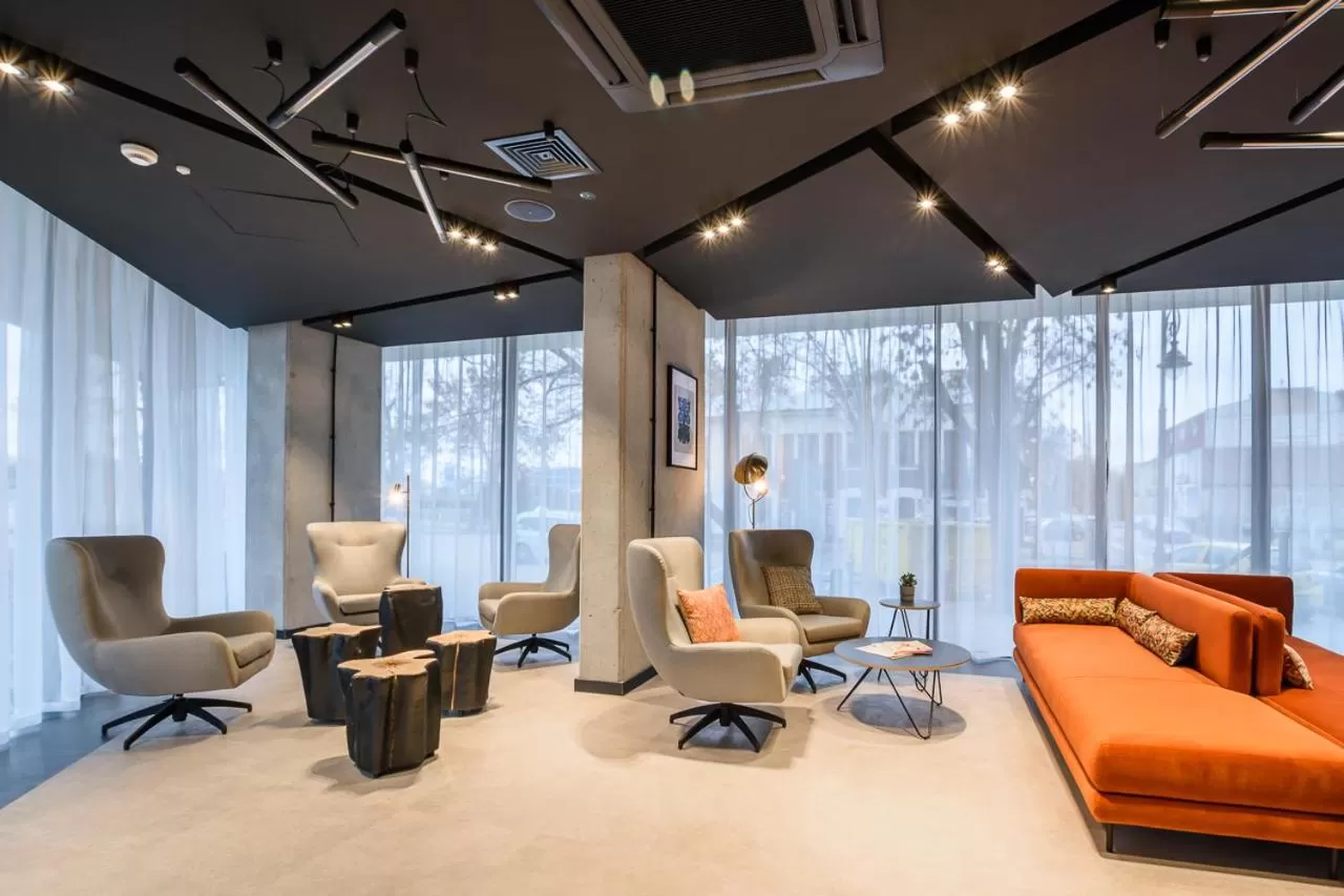 Patio in Arche Hotel Lublin