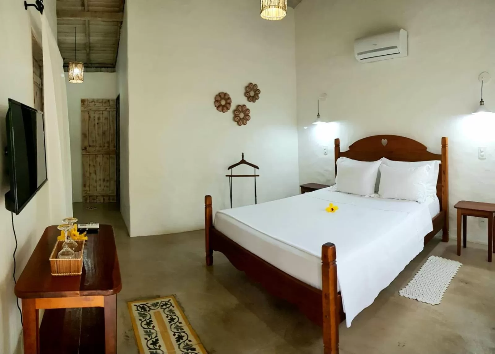 Bedroom, Bed in Pousada Villages Boutique Hotel