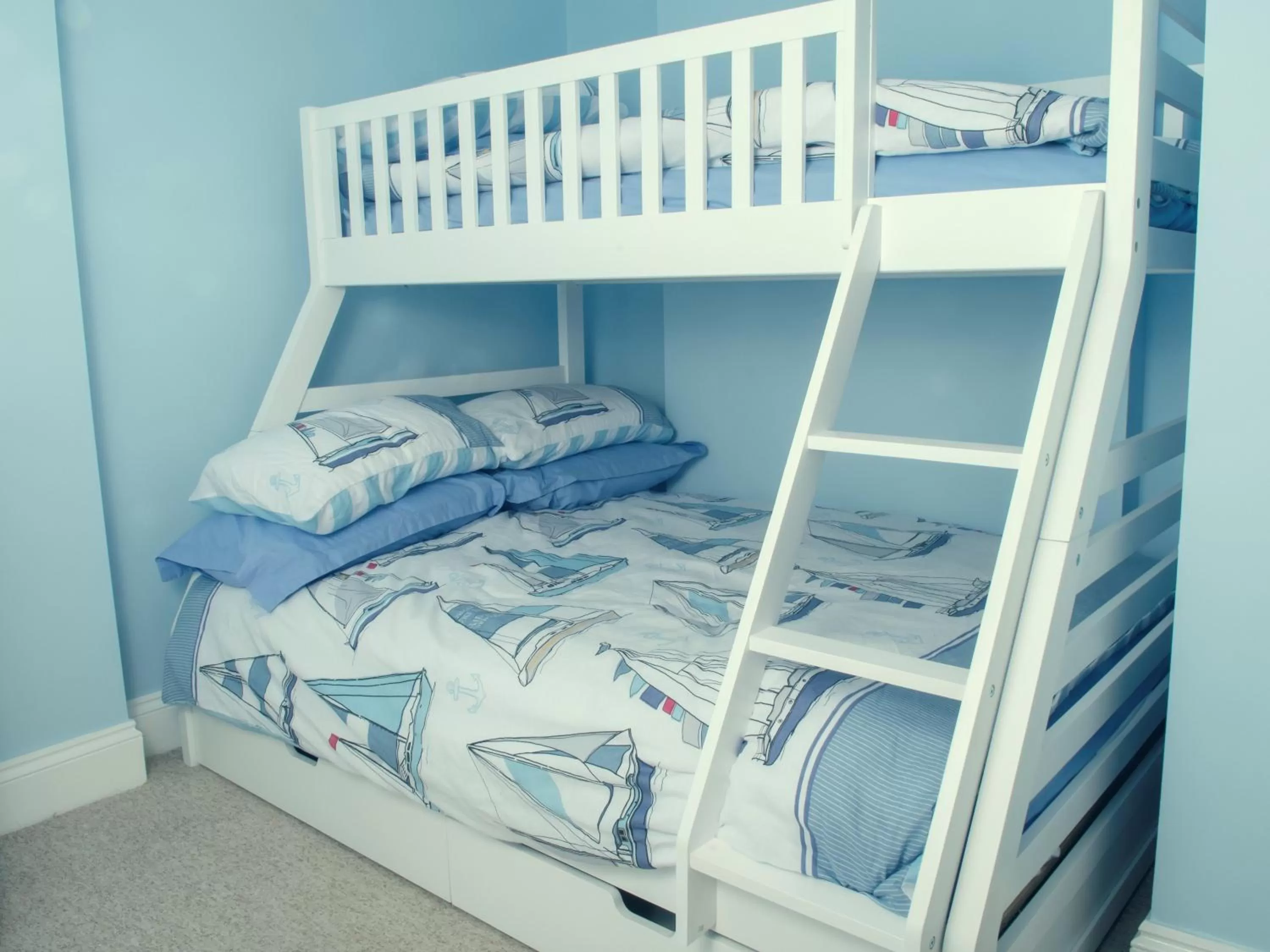 Bedroom in Harbour Retreat Trinity Mews