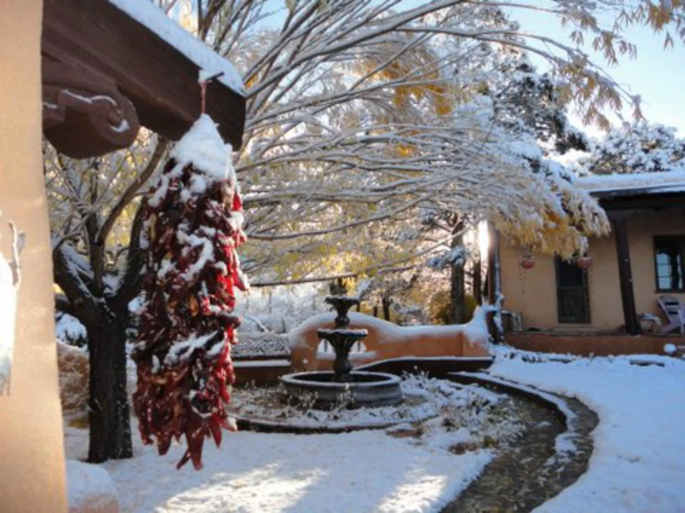 Facade/entrance in Old Taos Guesthouse B&B