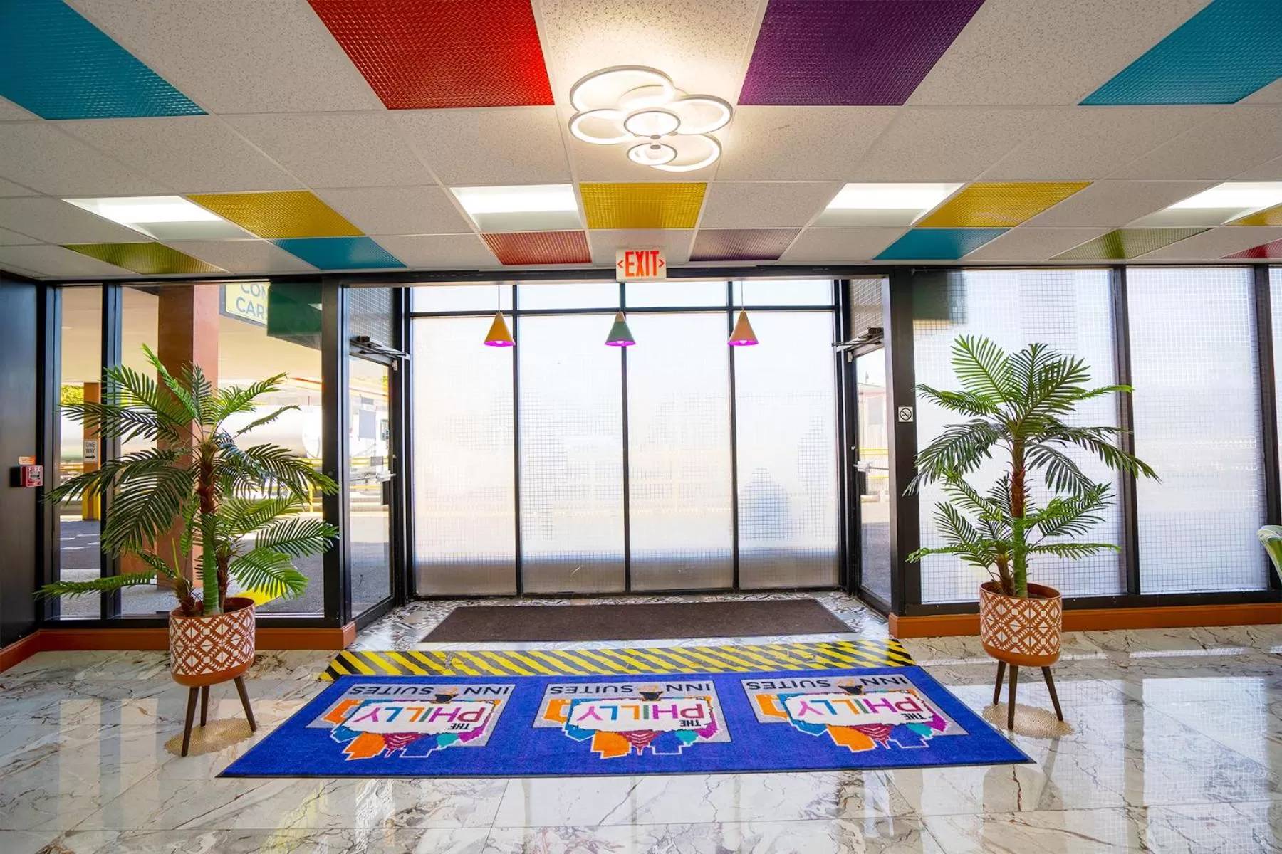 Lobby or reception in Philly Inn & Suites