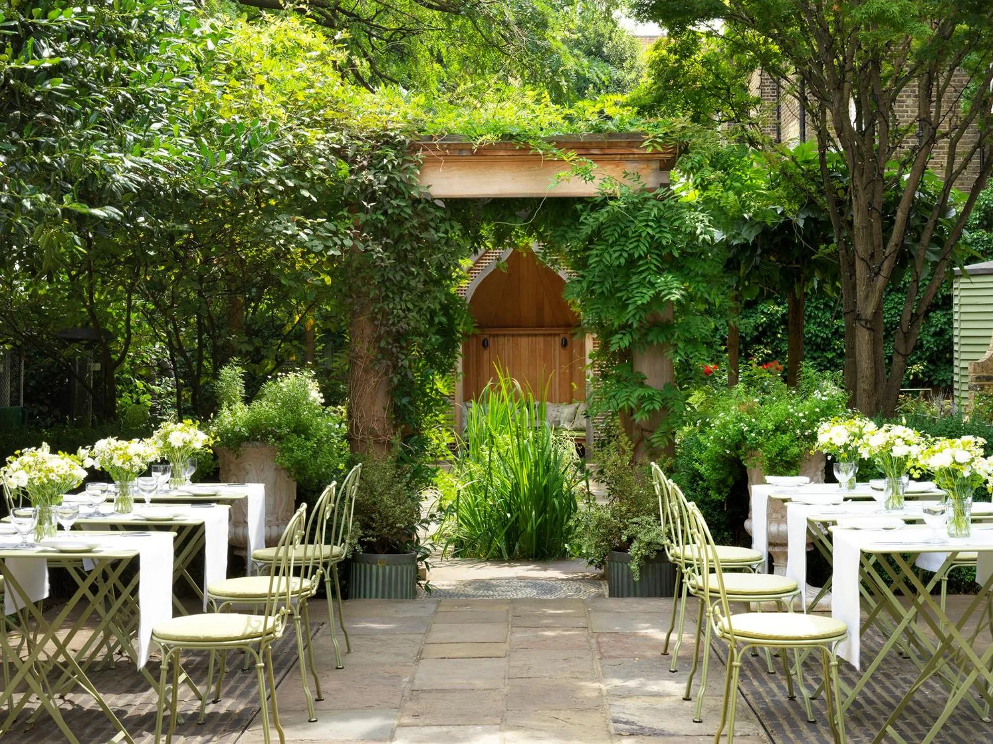 Patio in Number Sixteen, Firmdale Hotels