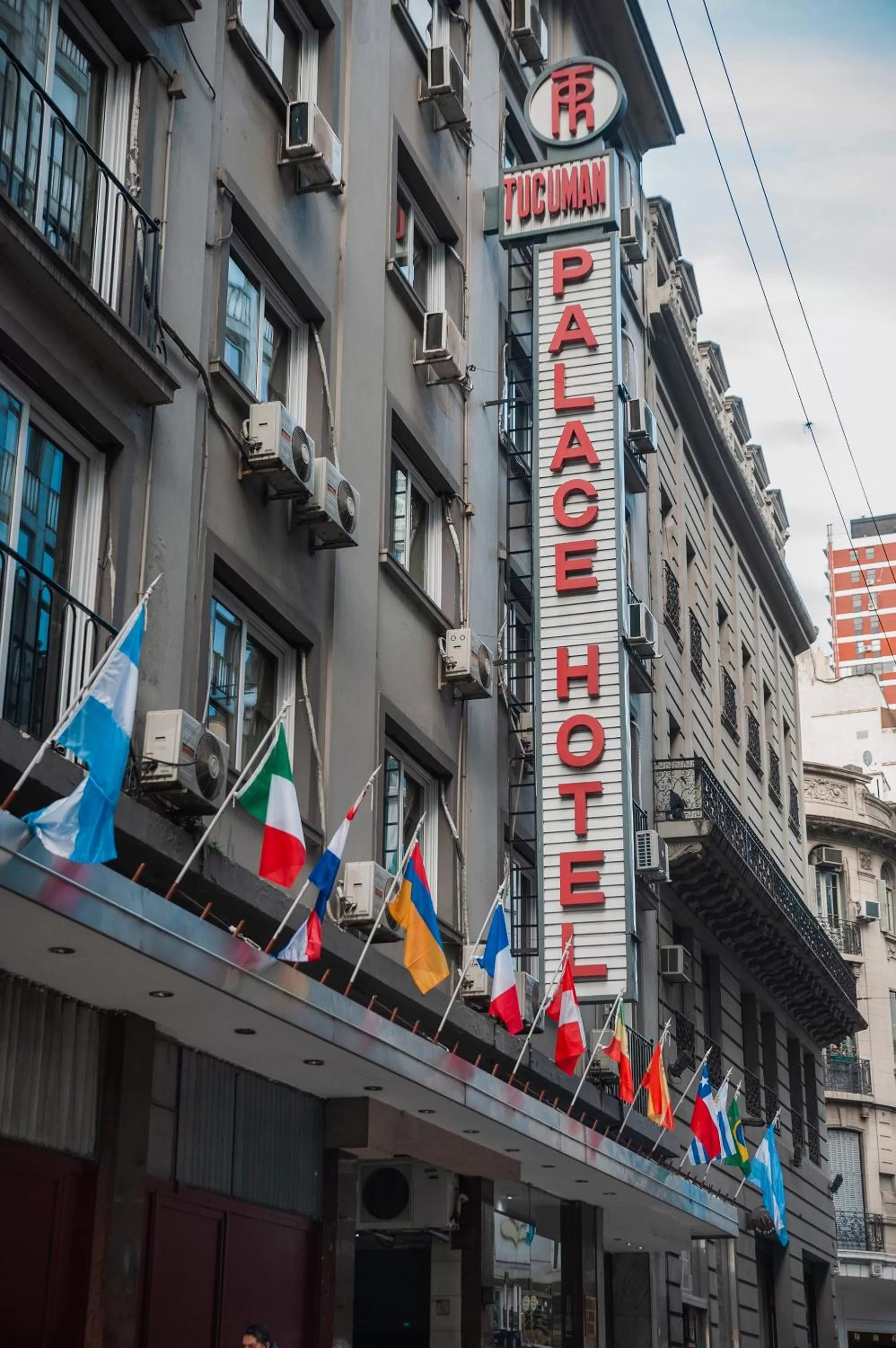Facade/entrance in Tucuman Palace Hotel
