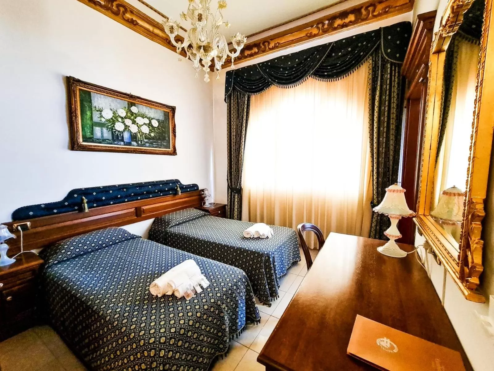 Bed in Euro Hotel Iglesias