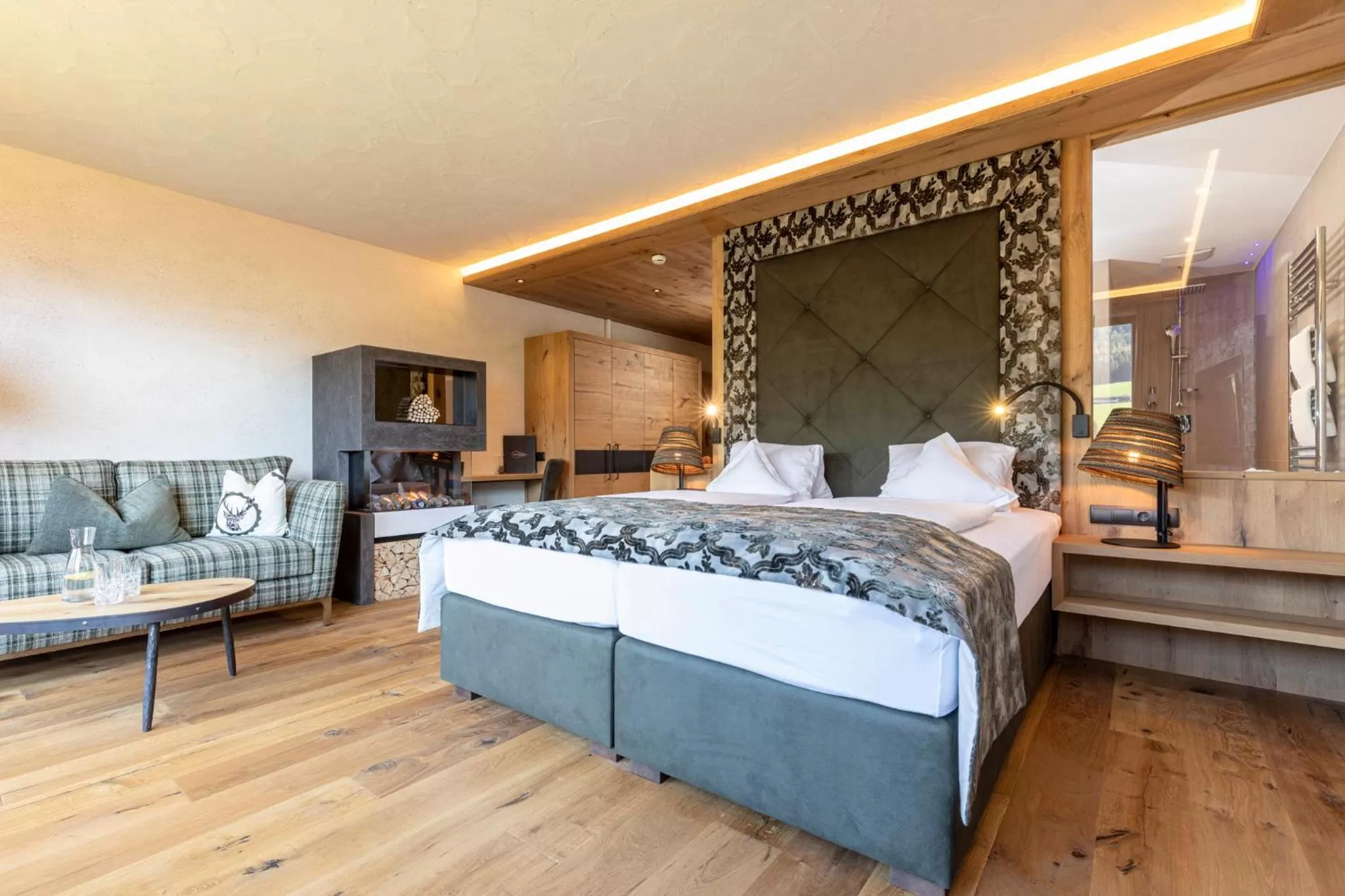 Bed in Natur & Spa Resort "Der Alpbacherhof" Superior