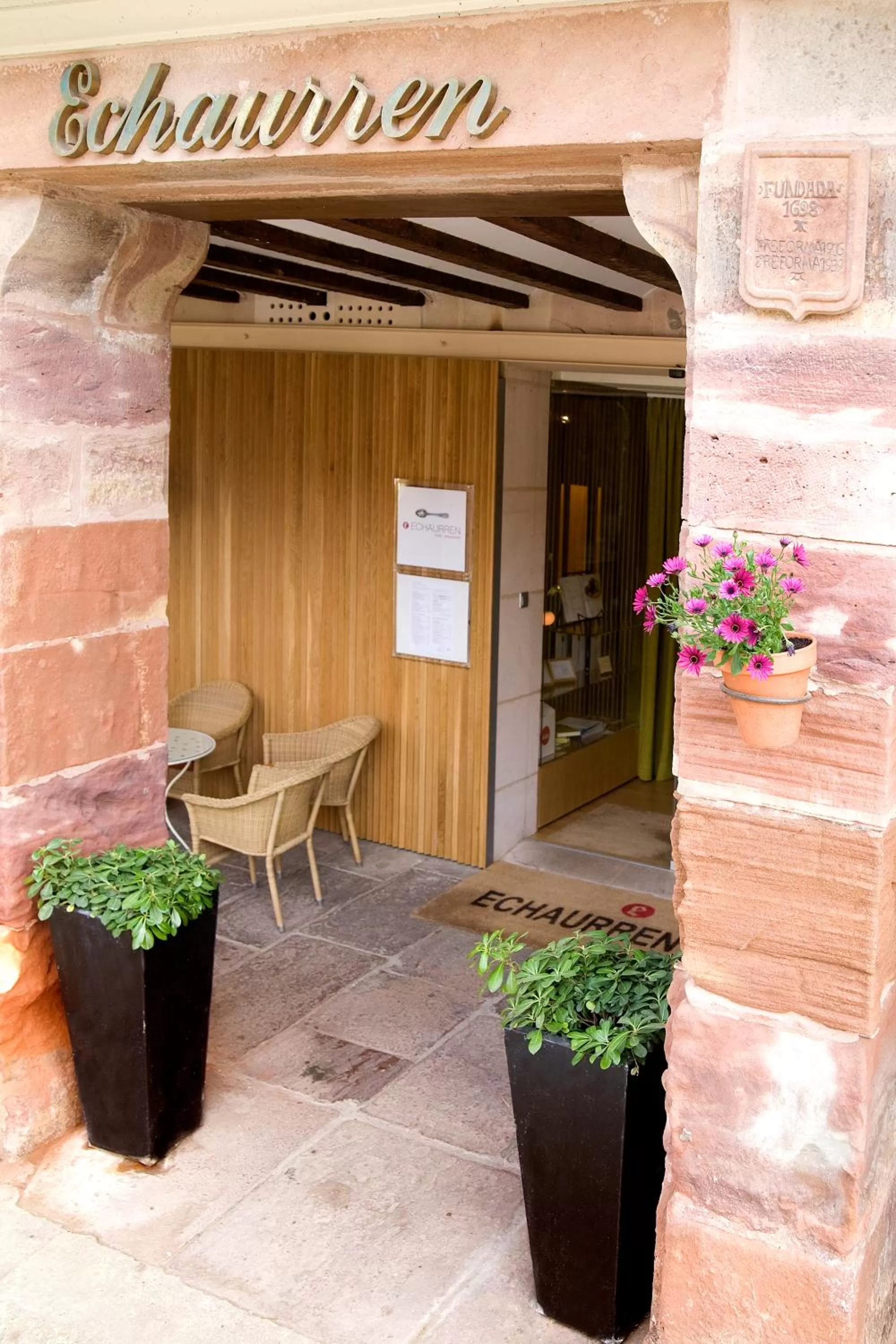 Facade/entrance in Hotel Echaurren Relais & Châteaux