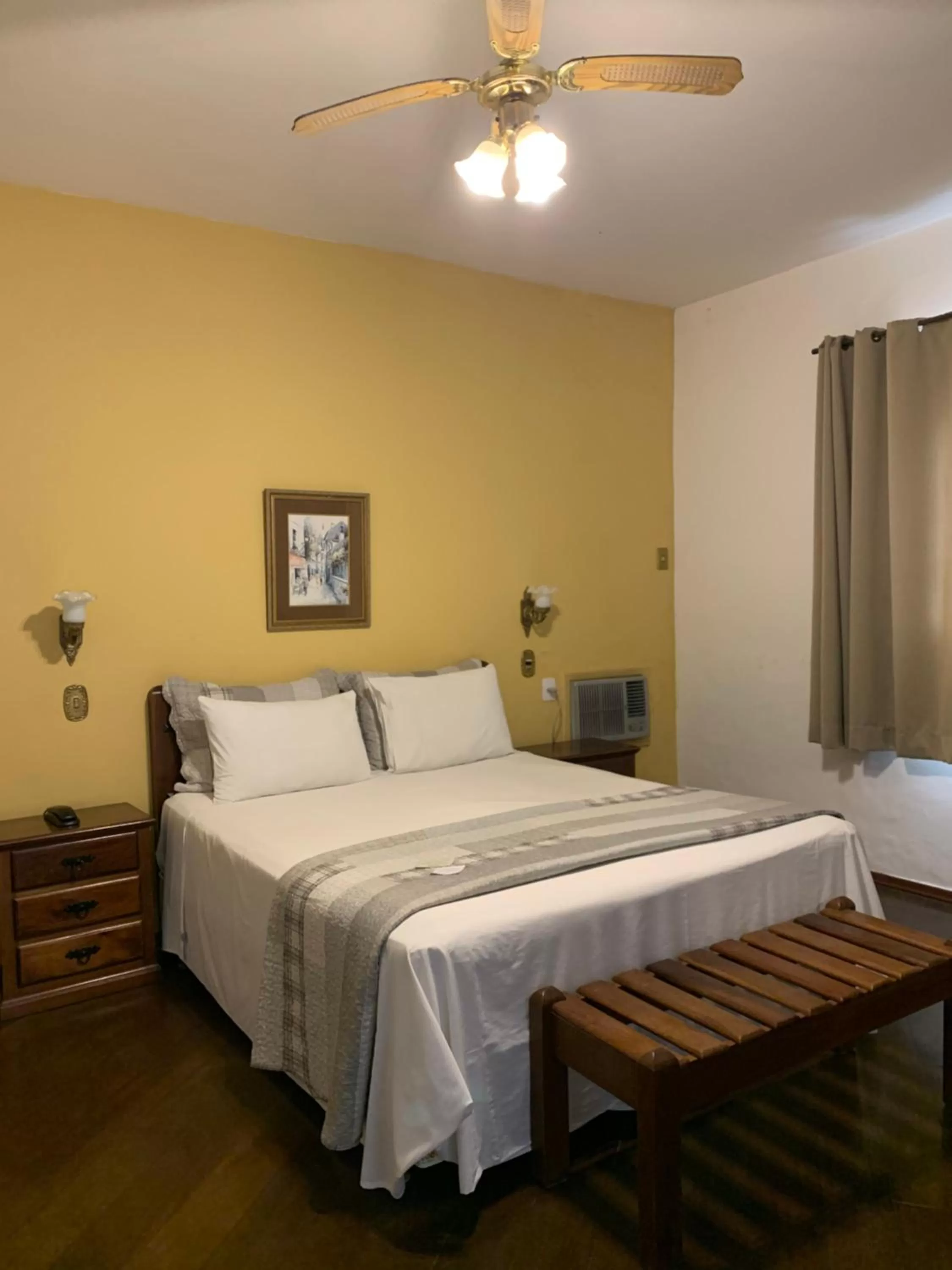 Bed in Pousada Villa Real