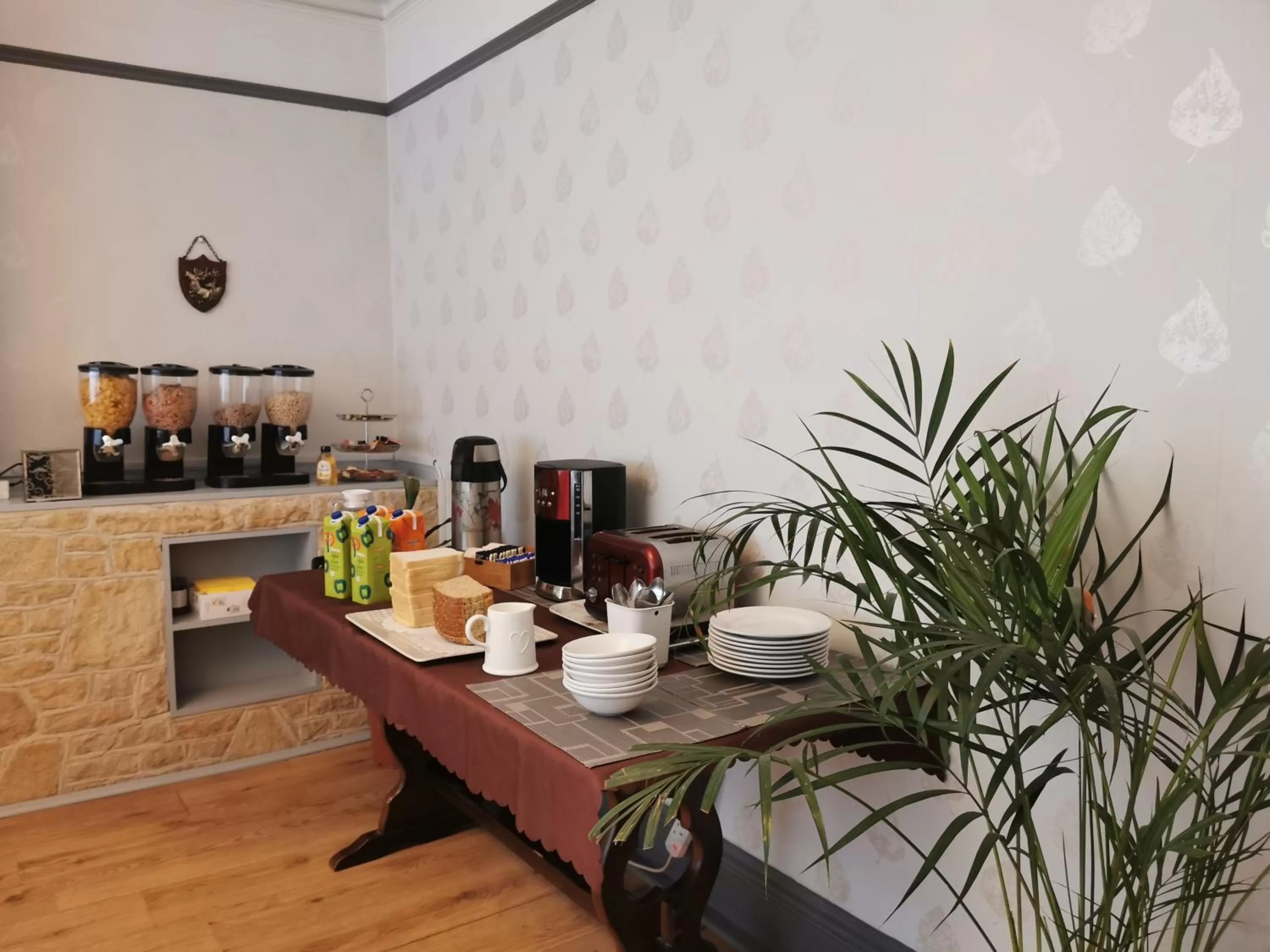 Food and drinks in Adams Guest House