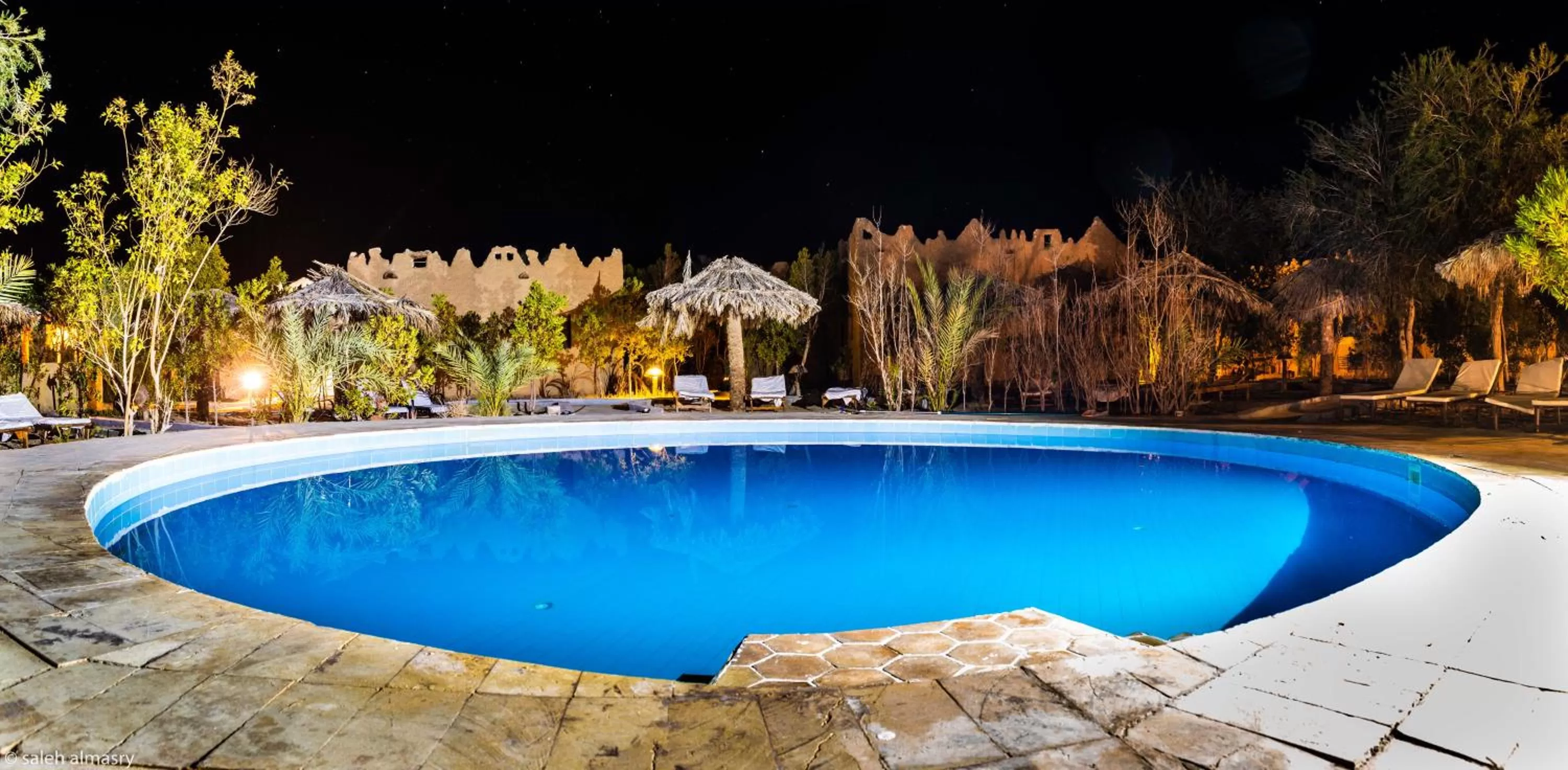 Swimming pool in Siwa Shali Resort