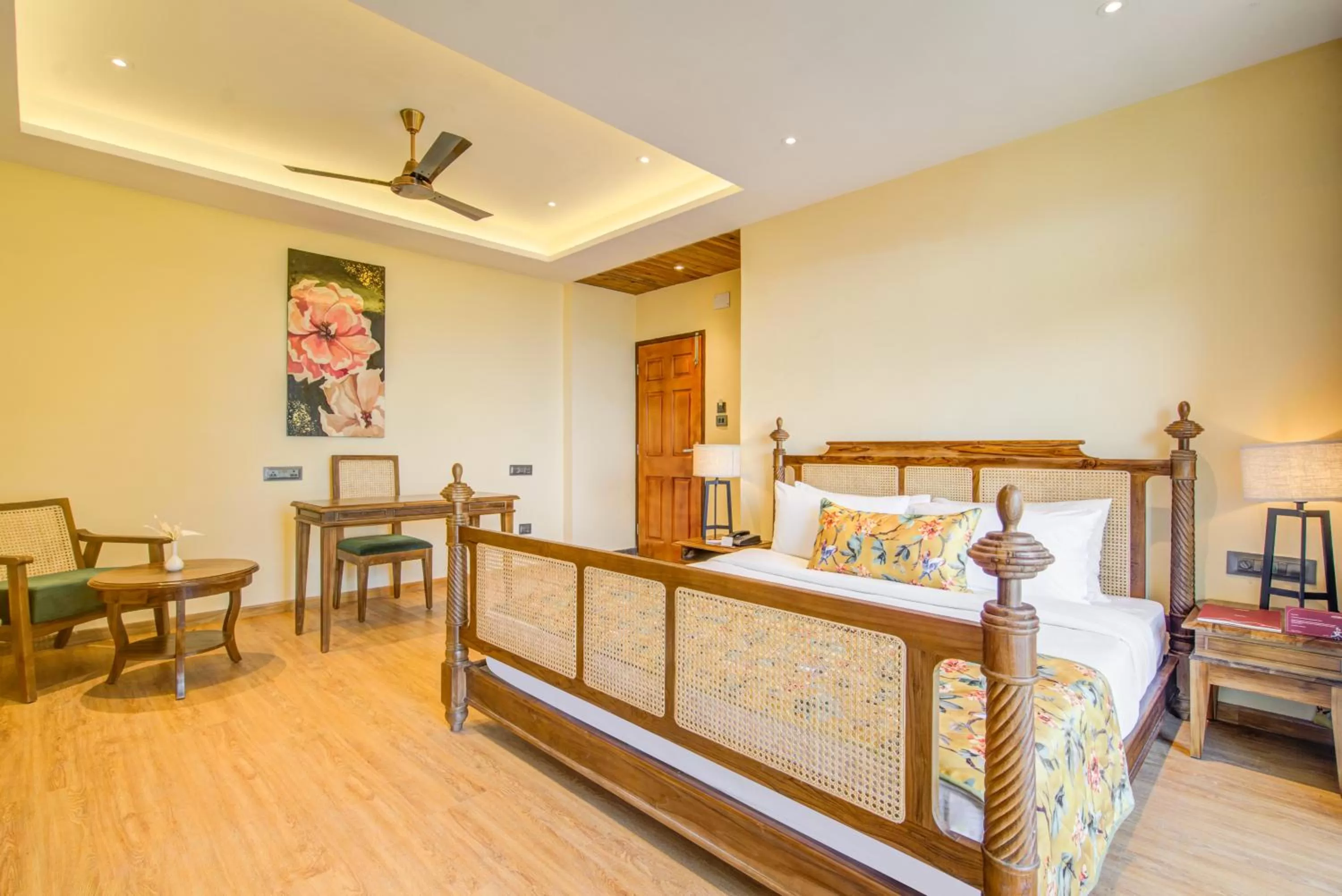 Bed in Summit Barsana Resort & Spa