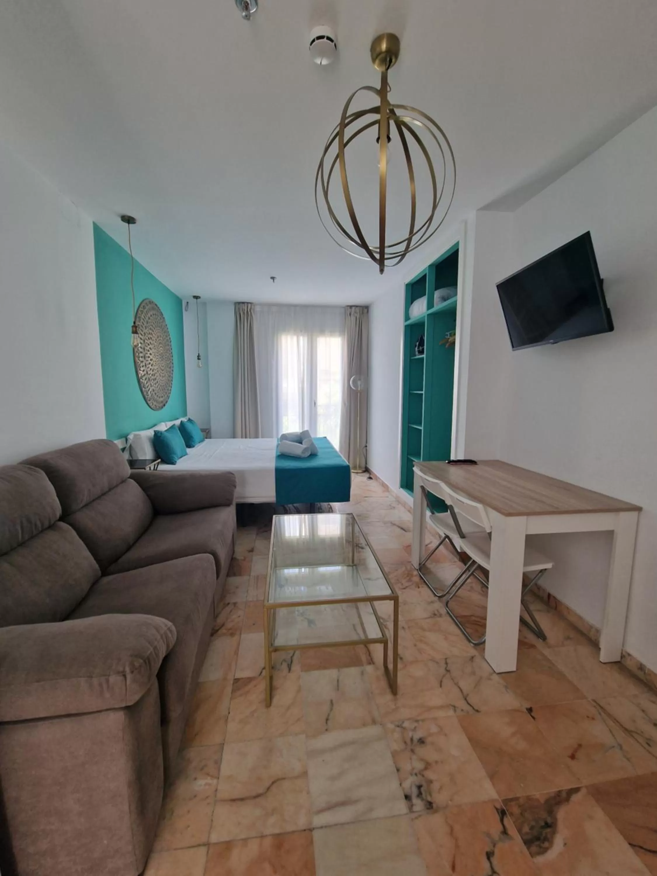 Bed in Hotel y Apartamentos Doña Lola