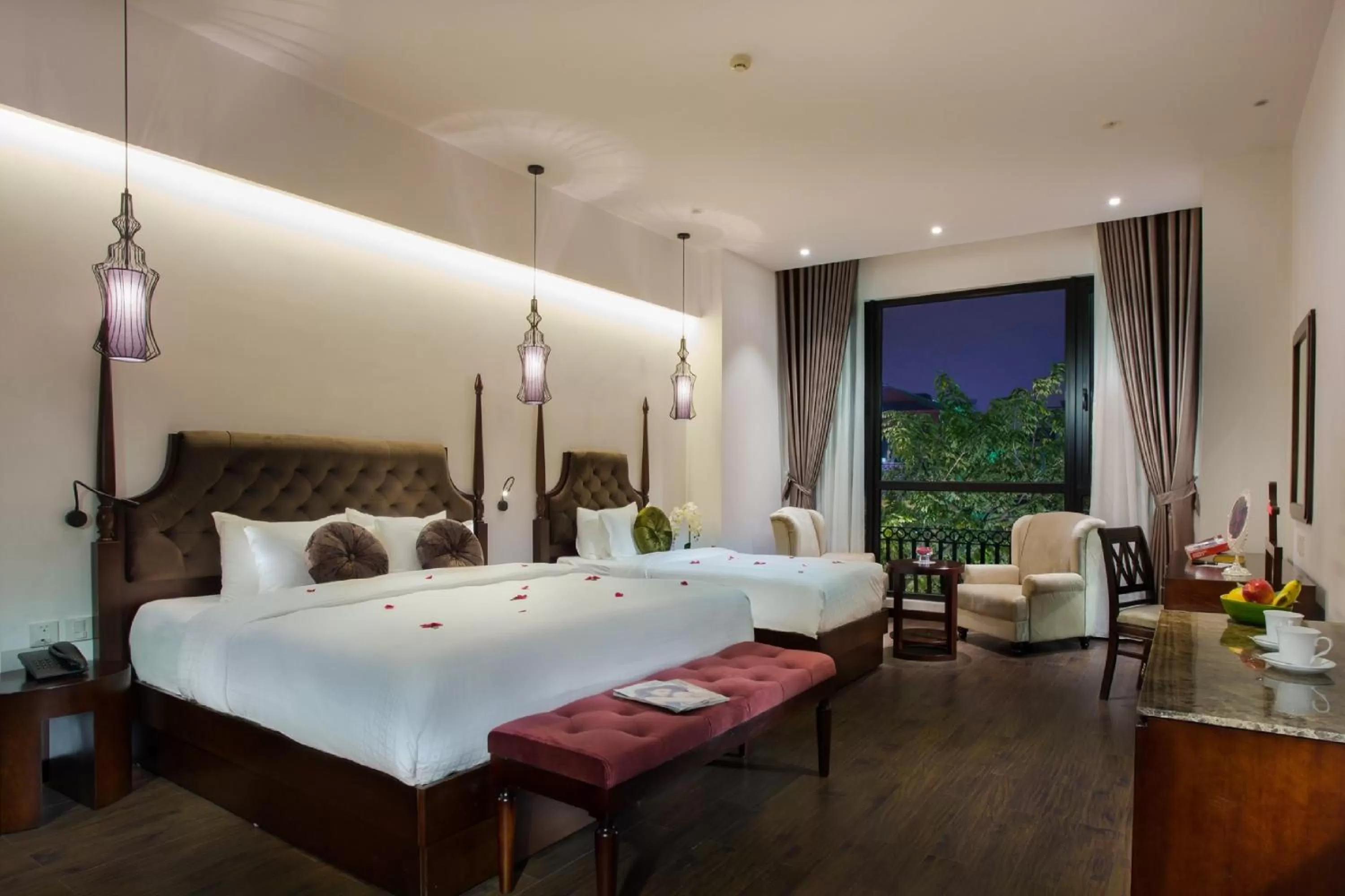 City view, Bed in Hanoi Marvellous Hotel & Spa