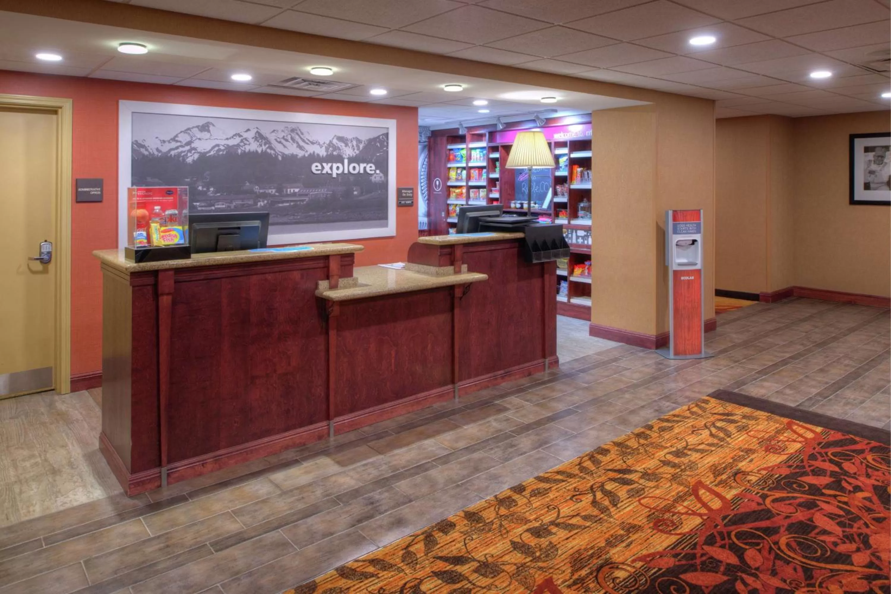 Lobby or reception in Hampton Inn & Suites Rifle