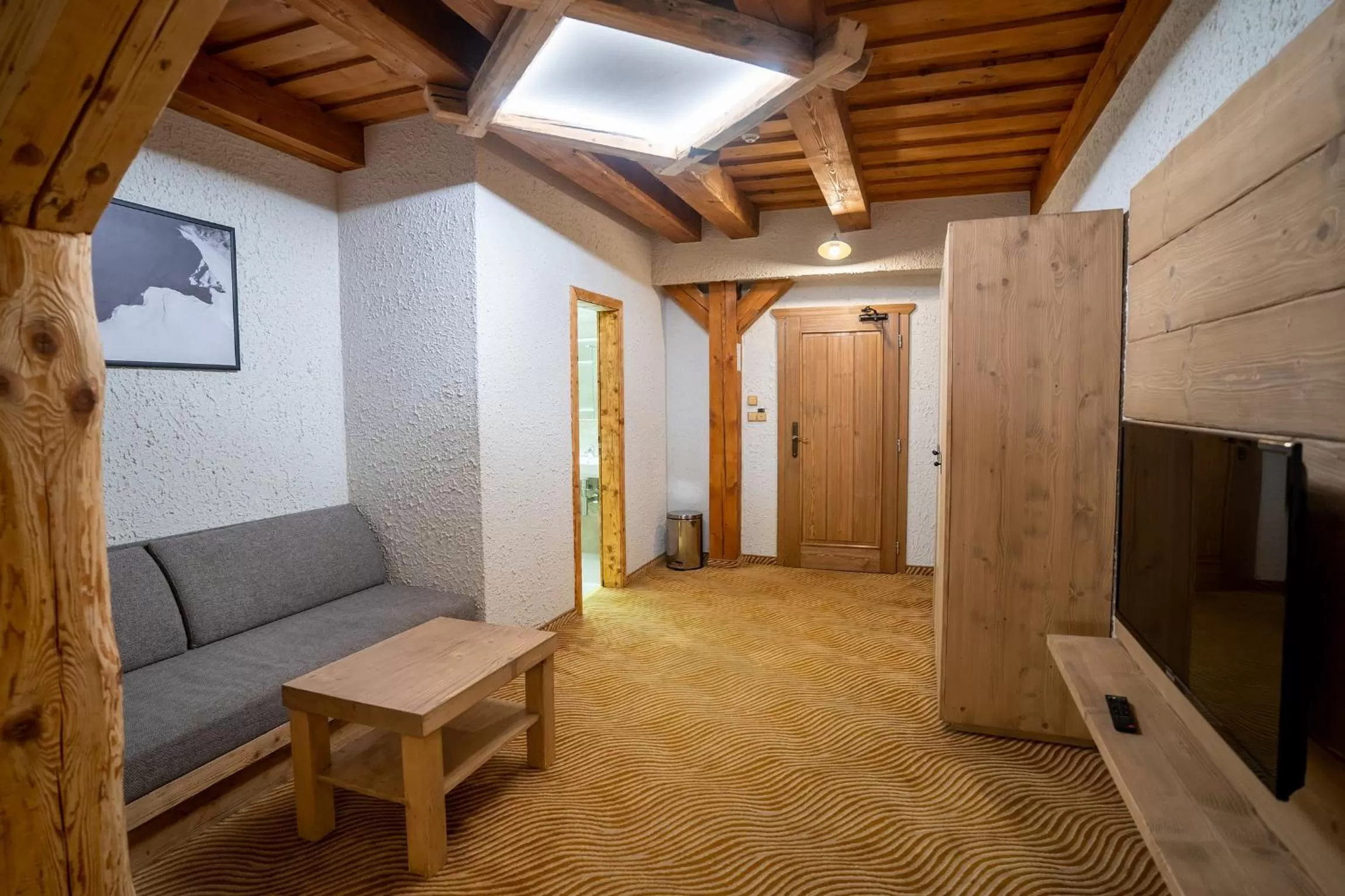 Living room in Hotel Strachanovka - Jánska Koliba