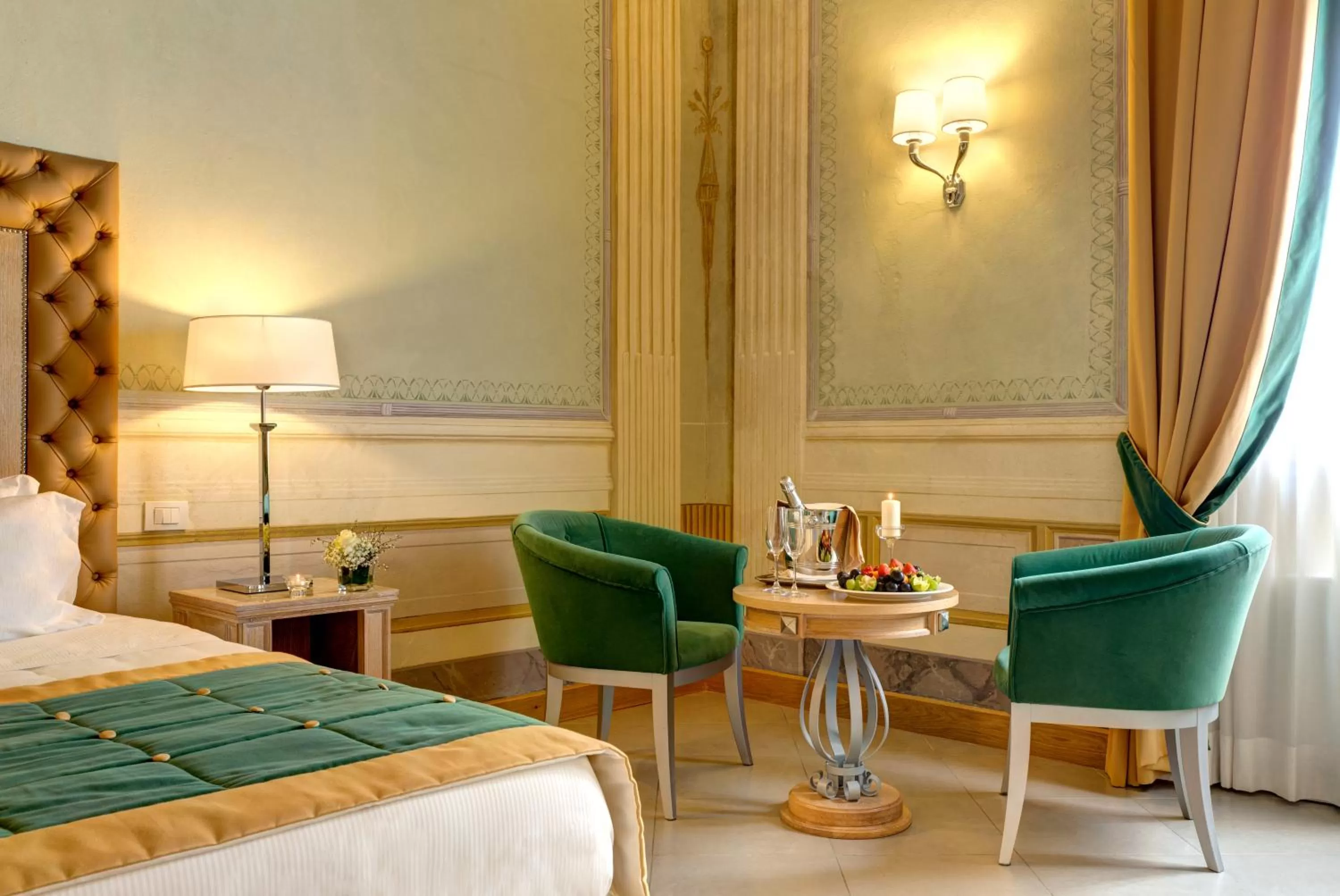 Photo of the whole room, Bed in Villa Tolomei Hotel & Resort