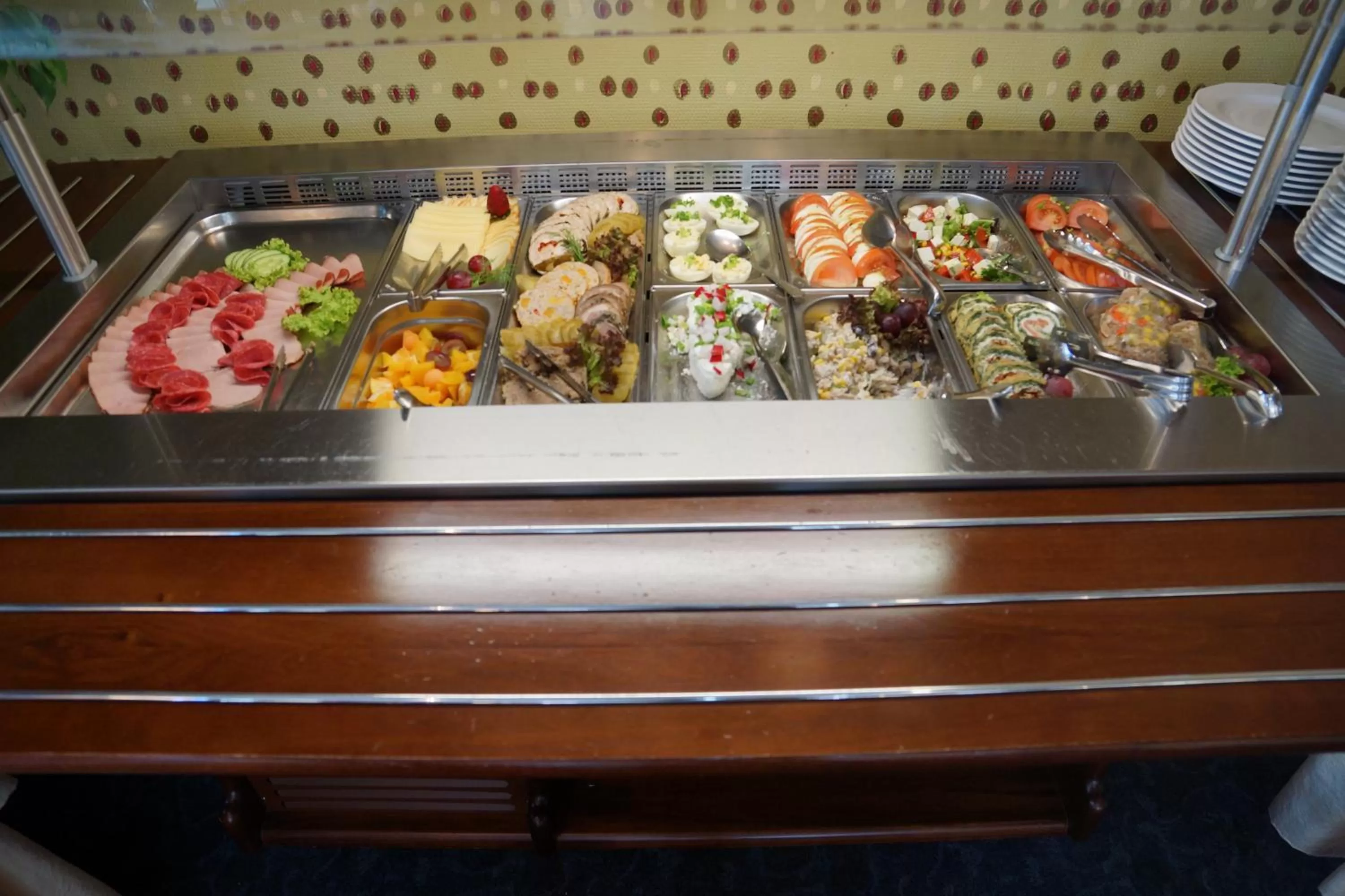 Buffet breakfast in Moris Boutique Beach Hotel