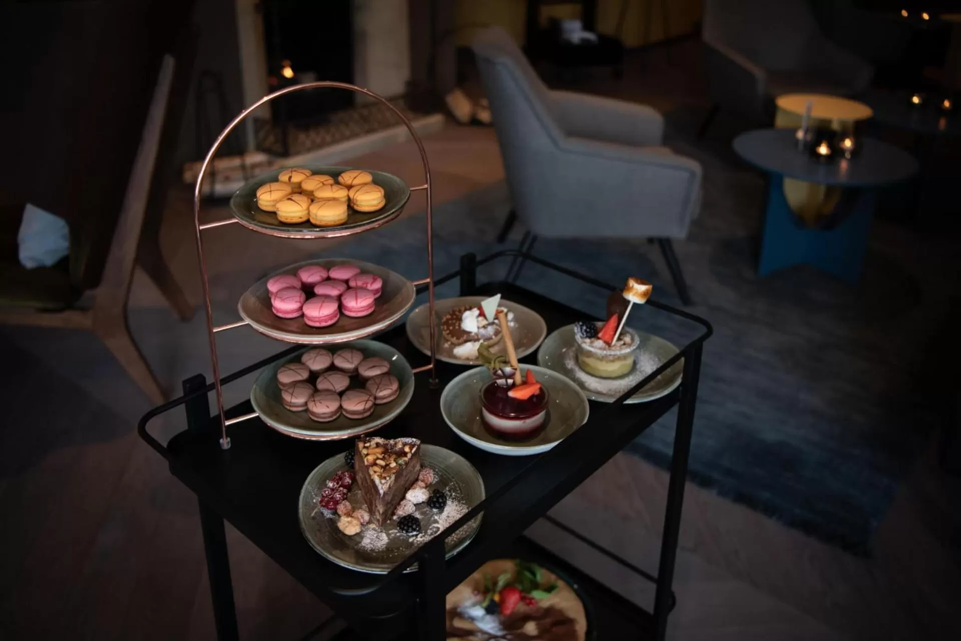 Lobby or reception in Hotel Schweizerhof Lenzerheide