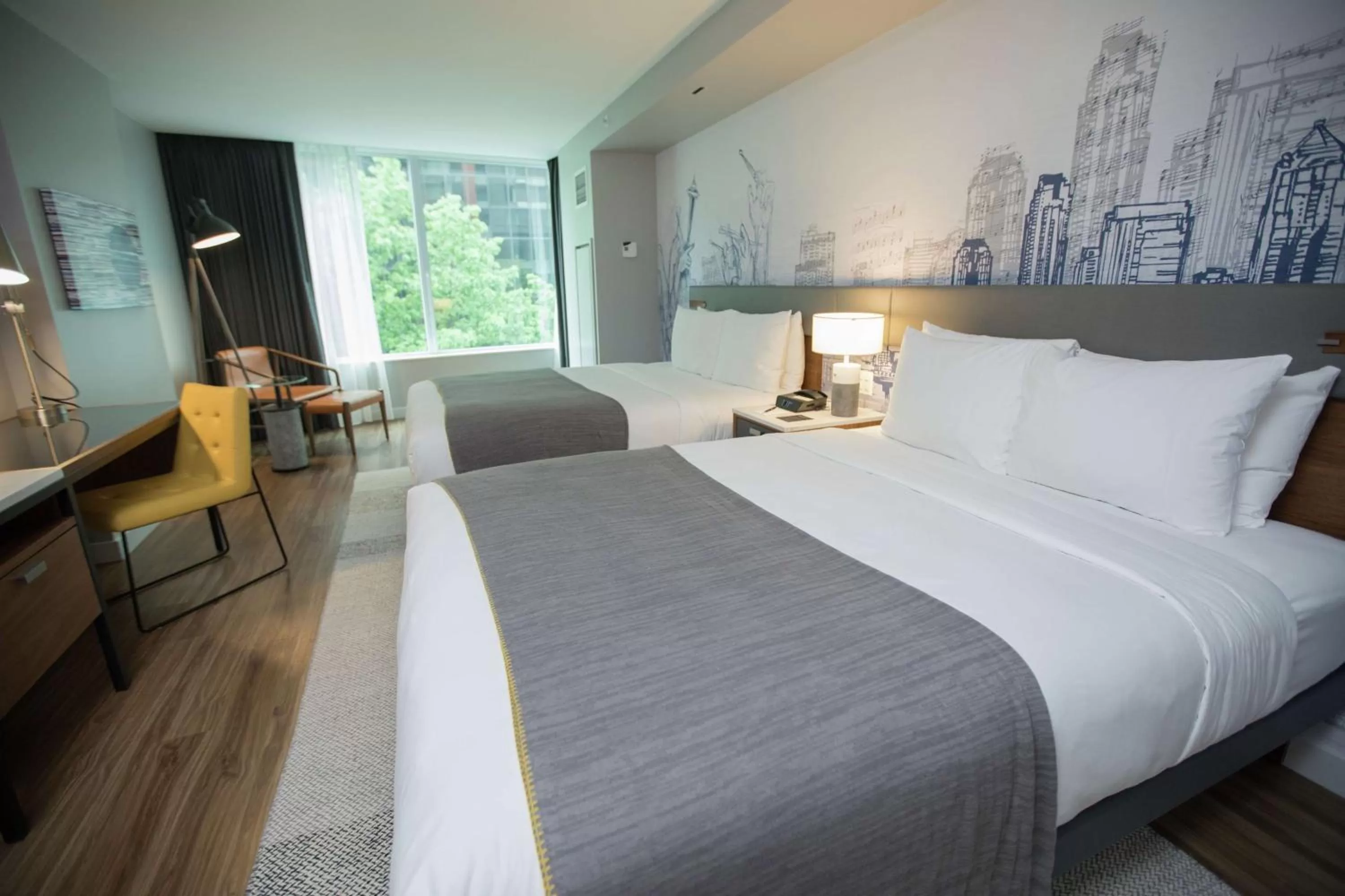 Bedroom, Bed in The Sound Hotel Seattle Belltown, Tapestry Collection