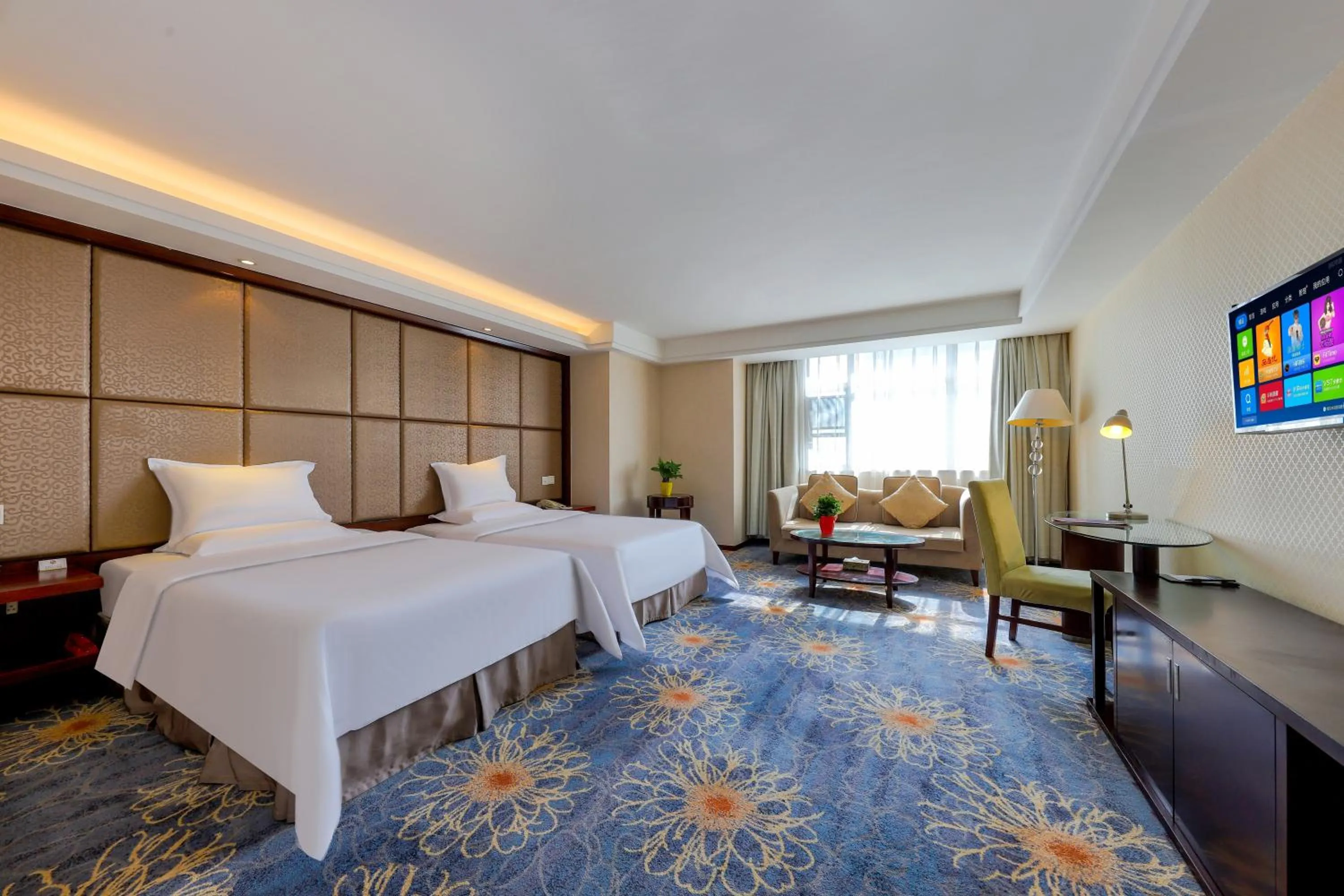 Bed in Zhengzhou Yuehai Hotel