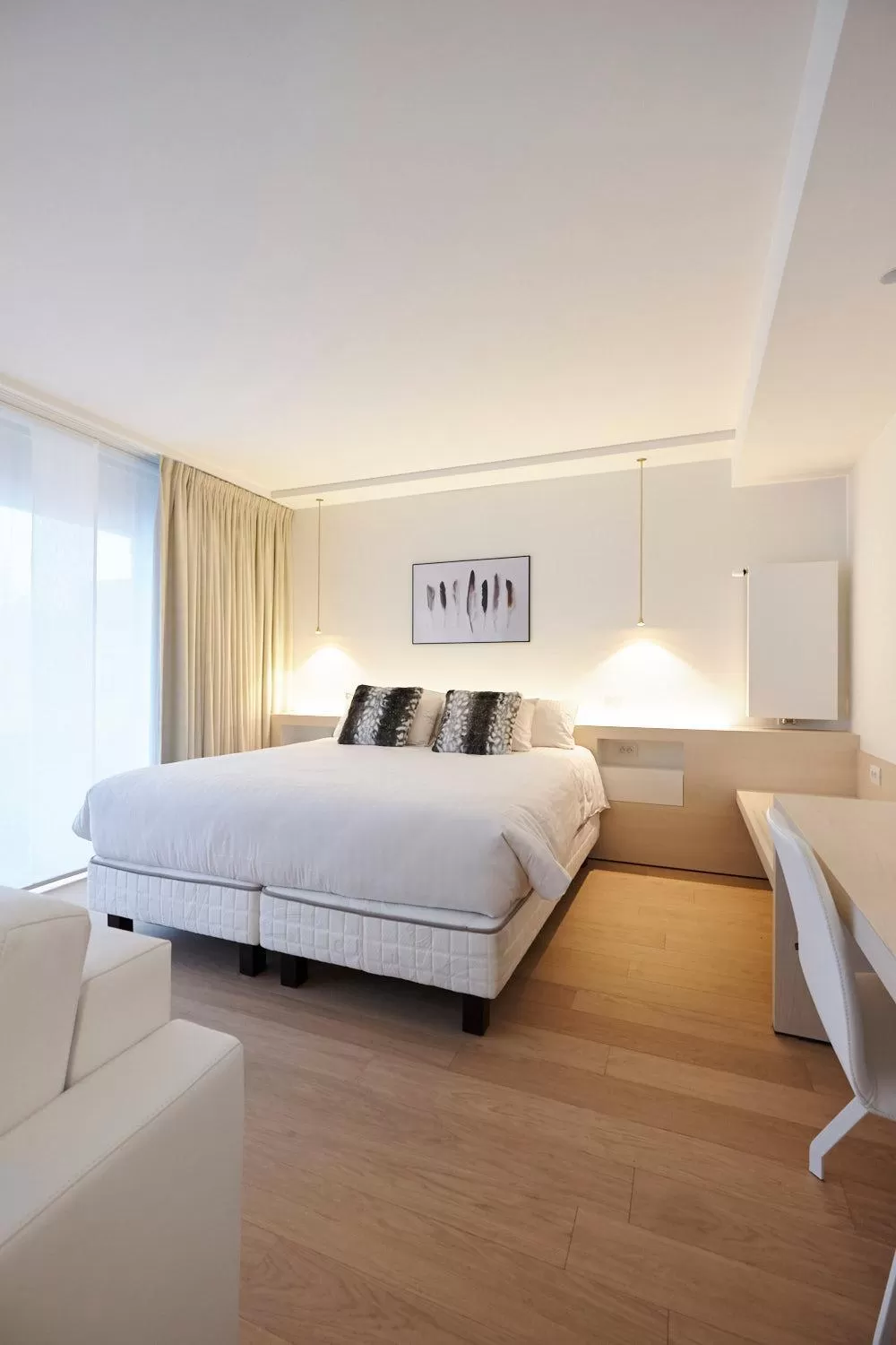 Bedroom, Bed in Parkhotel Roeselare