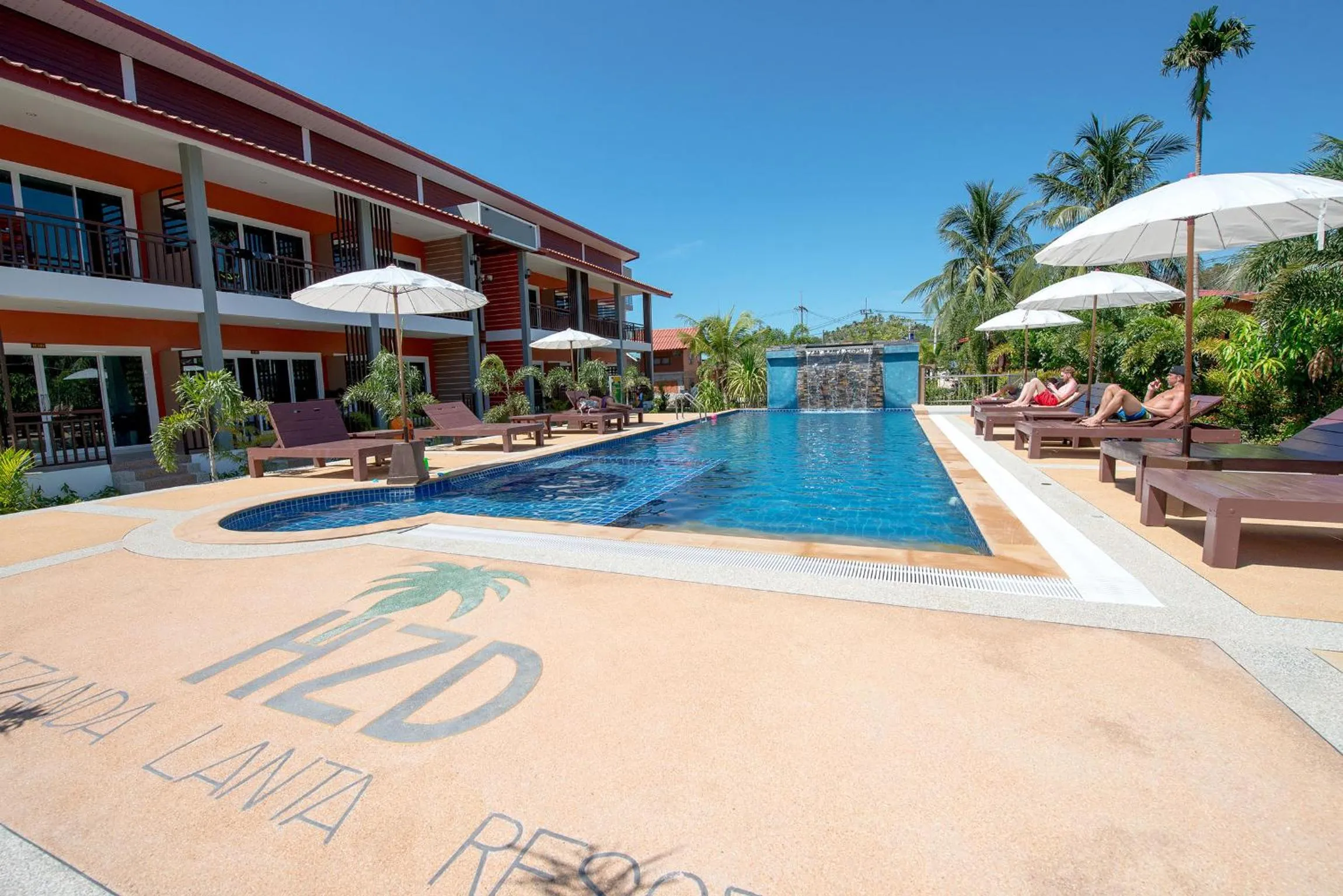 Pool view in Hatzanda Lanta Resort - SHA Extra Plus