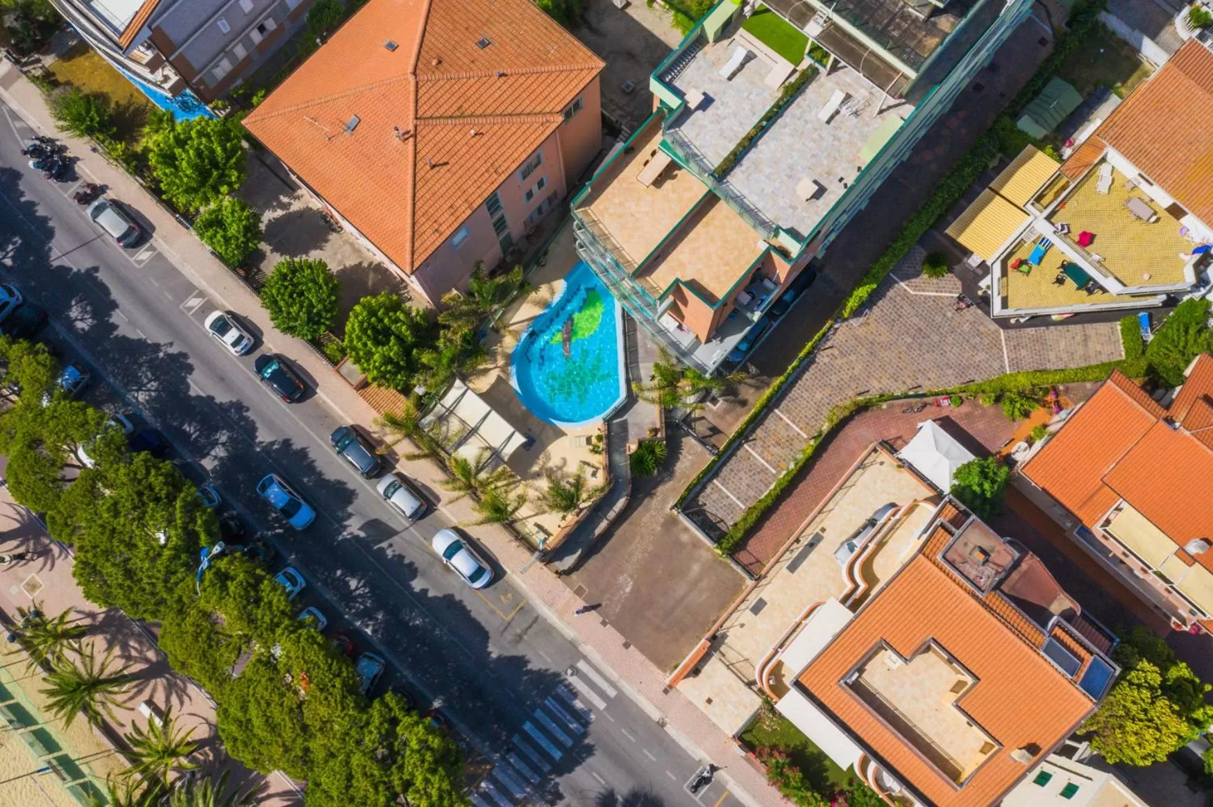 Bird's eye view in Residence Playa