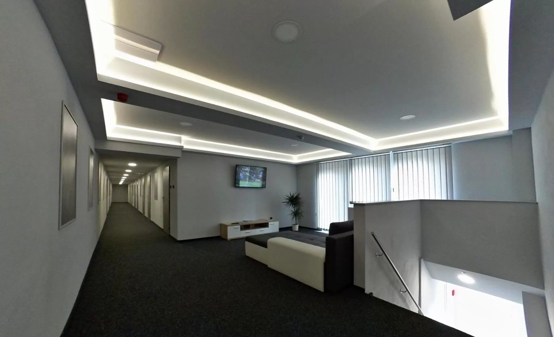 Communal lounge/ TV room in Sporthotel Zimní stadion Benešov