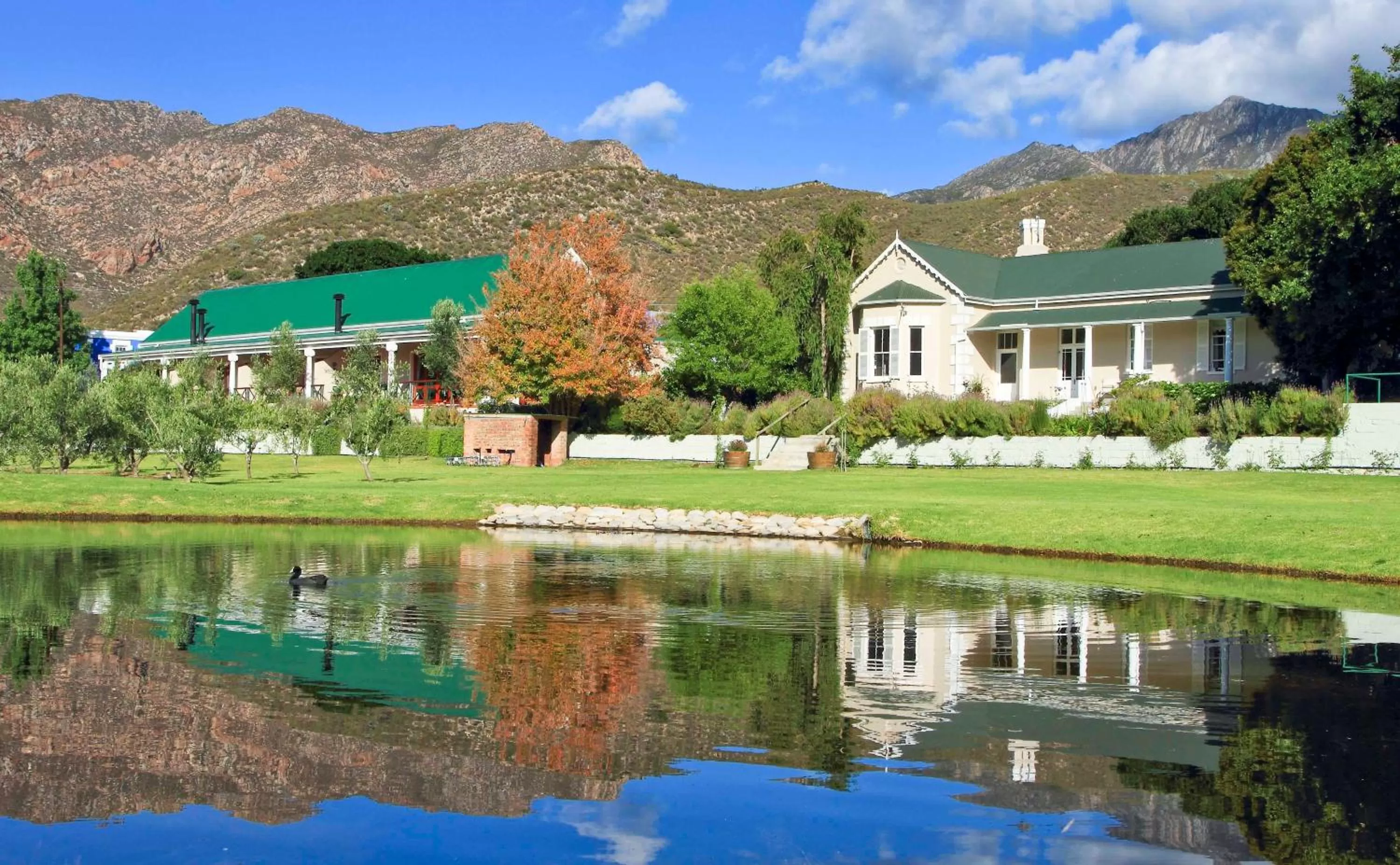 Property building in Montagu Vines Guesthouse