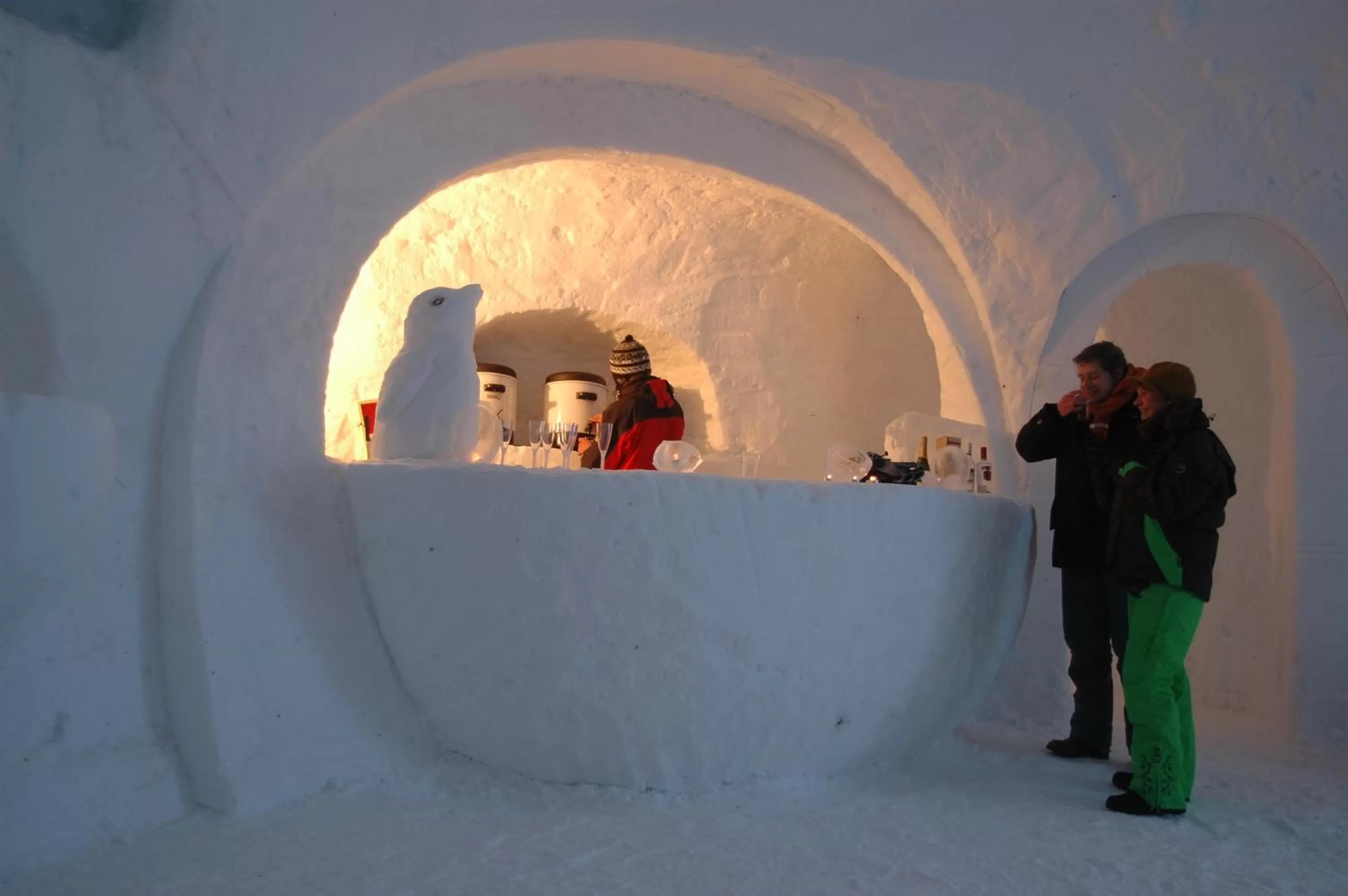 Winter in Berghotel Trübsee - Accessible Only by Cable Car