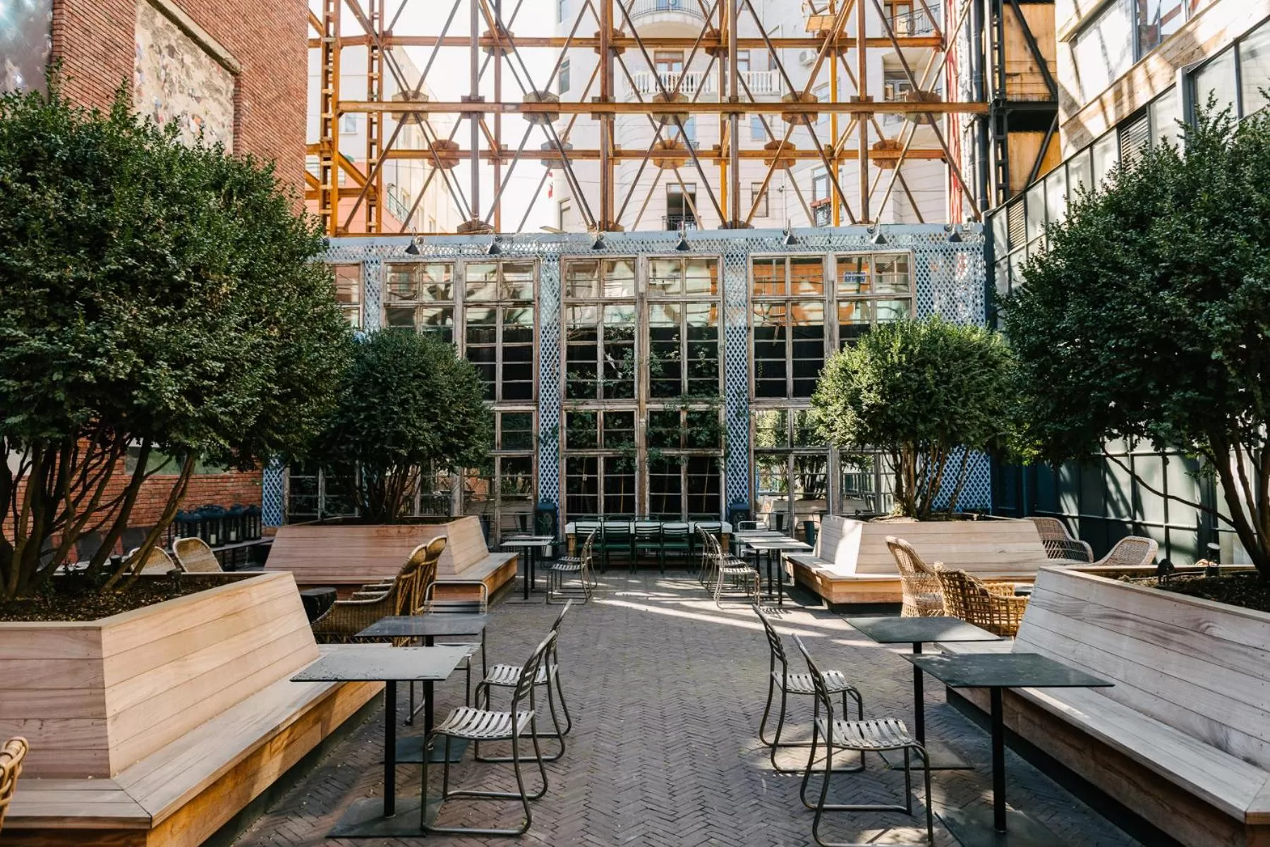 Patio in Rooms Hotel Tbilisi