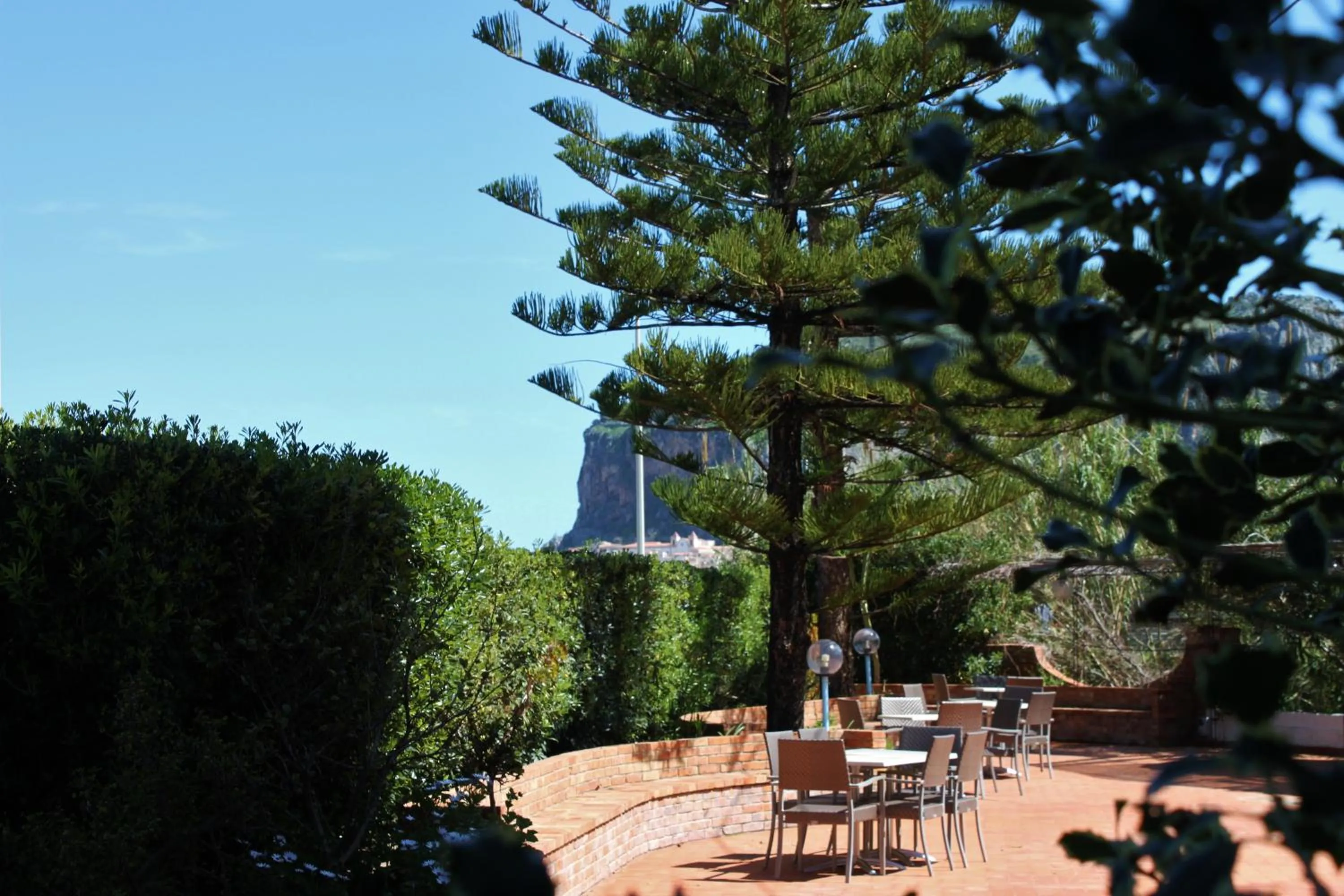 Patio in Hotel Tourist