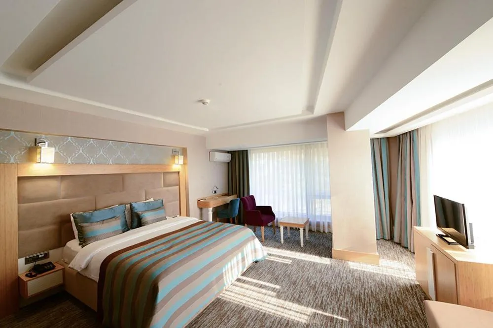 Bed in The Berussa Hotel