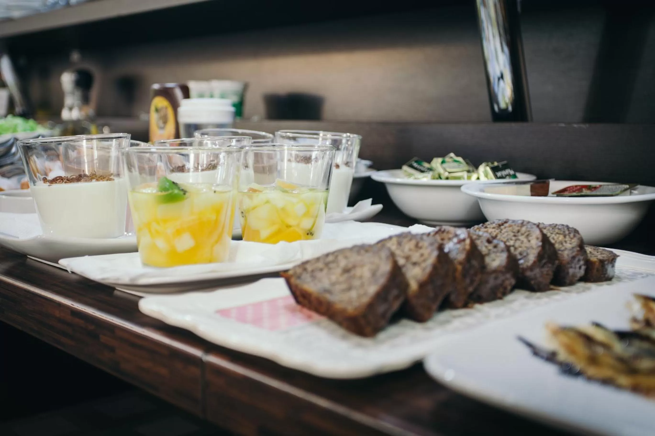 Food and drinks in Hotel Villa Milas