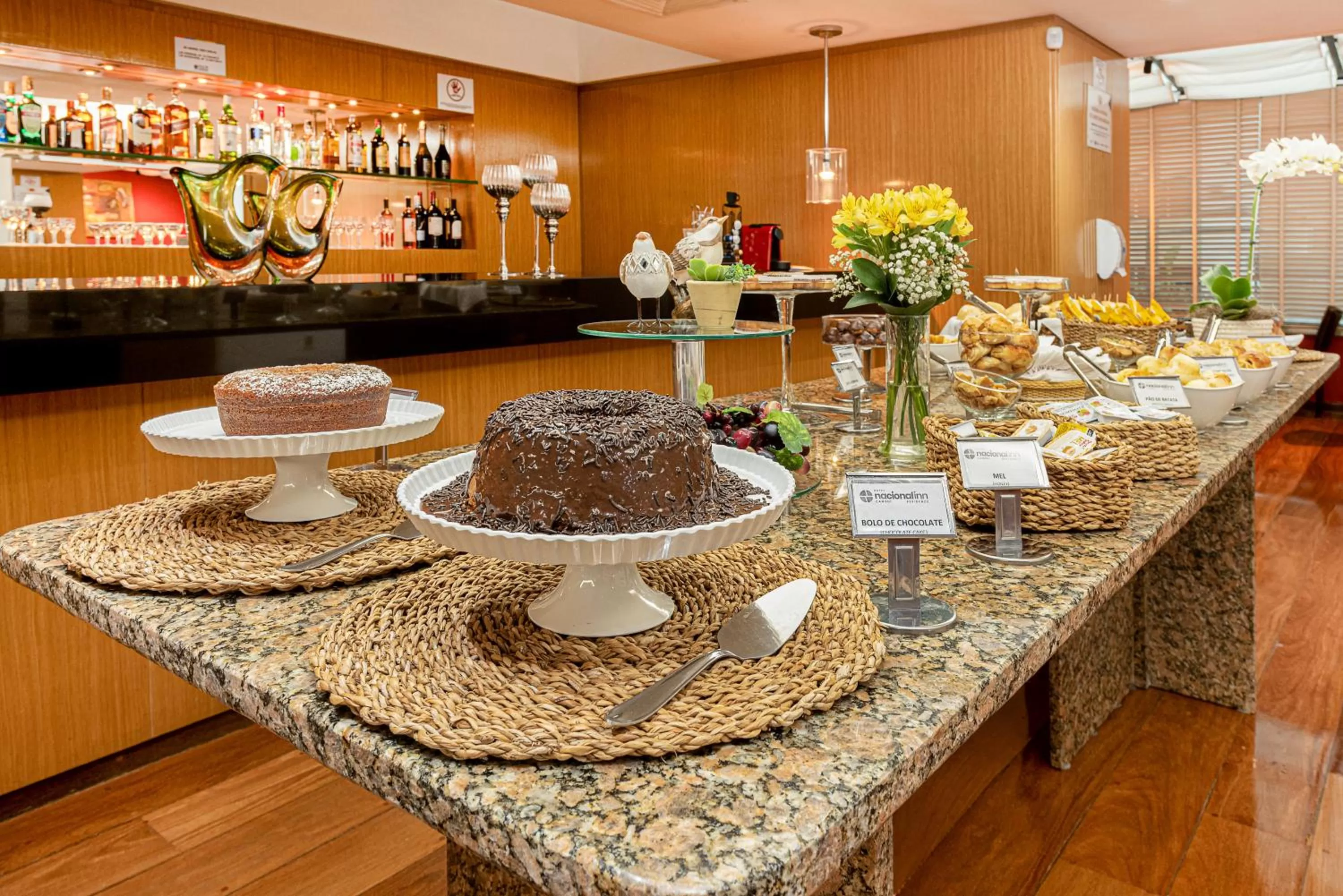 Breakfast in Hotel Nacional Inn Cambuí Campinas Residence