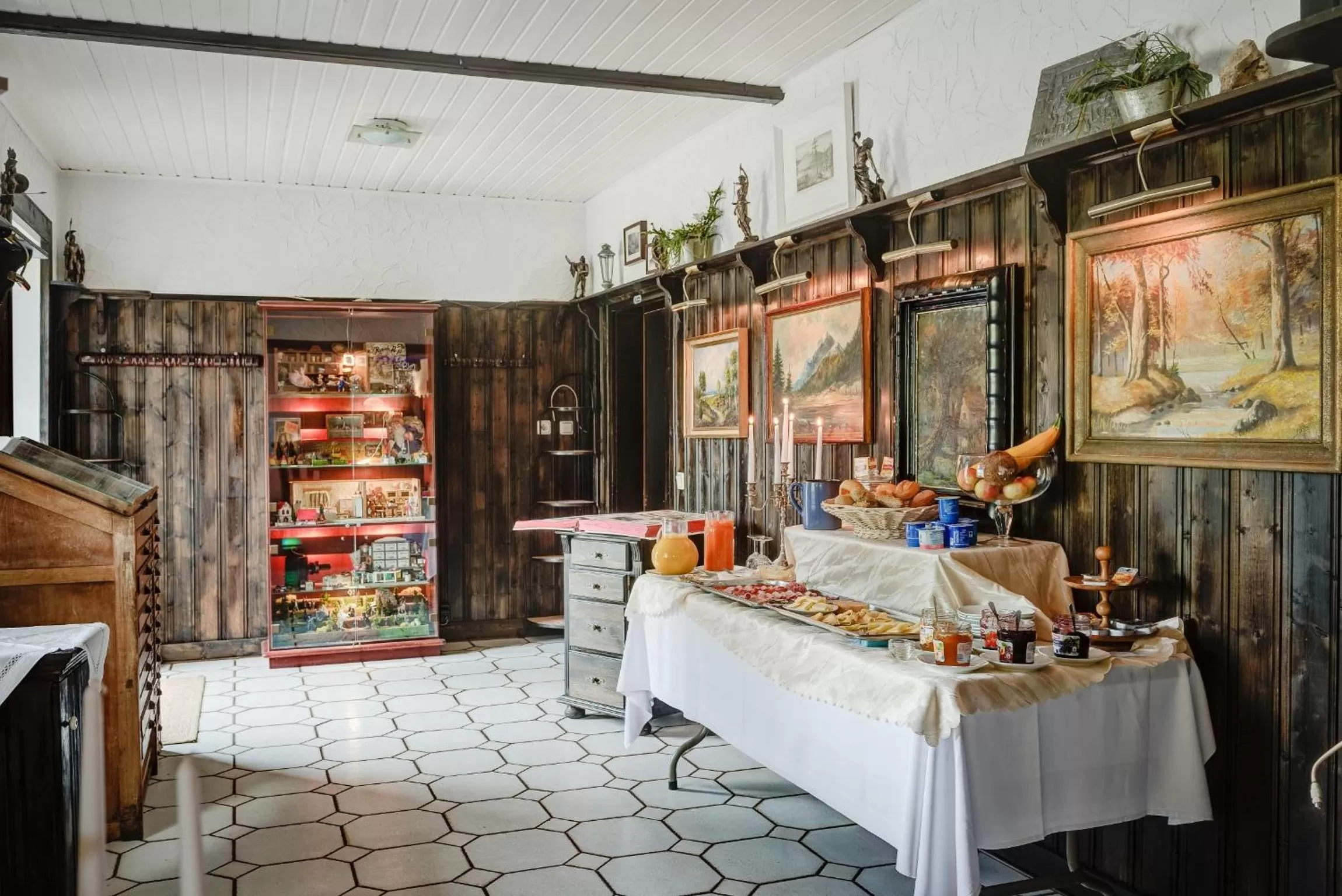 Dining area in Hotel Weiße Mühle