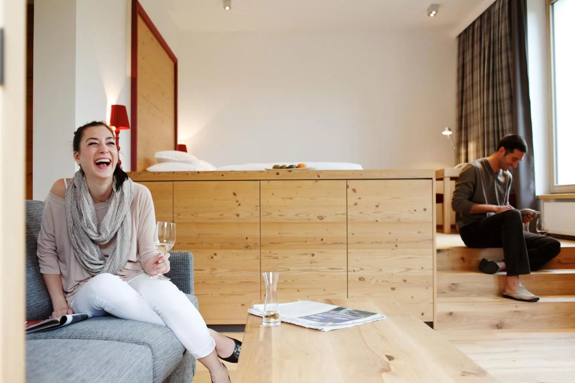 Living room in Hotel Der Bär
