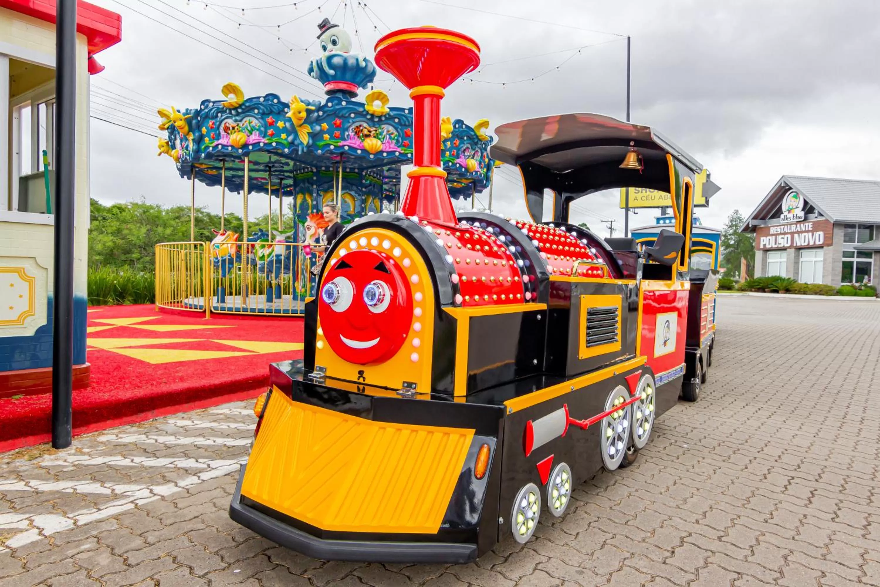 Communal lounge/ TV room in ibis Igrejinha