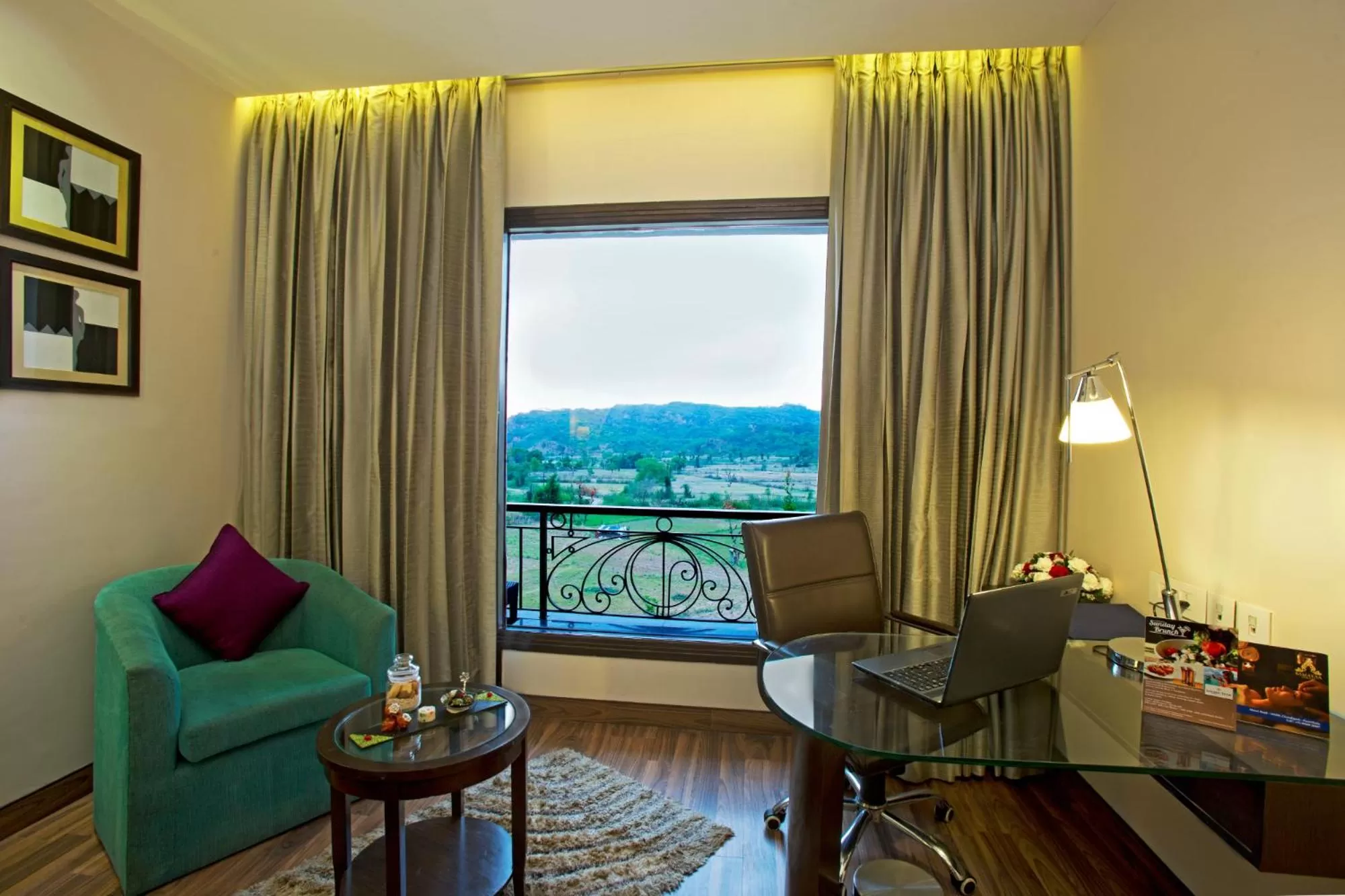 Mountain view in Golden Tulip Chandigarh, Panchkula