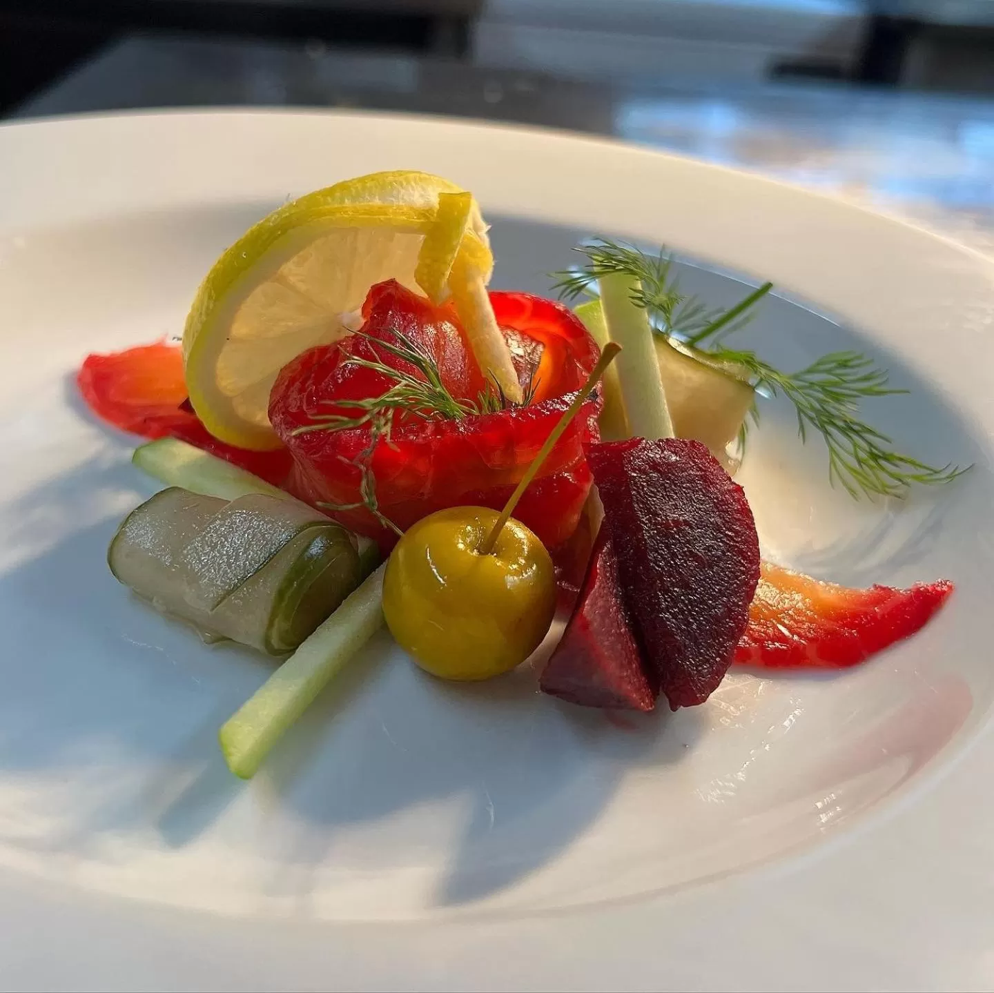 Food in The Old Manor House Hotel