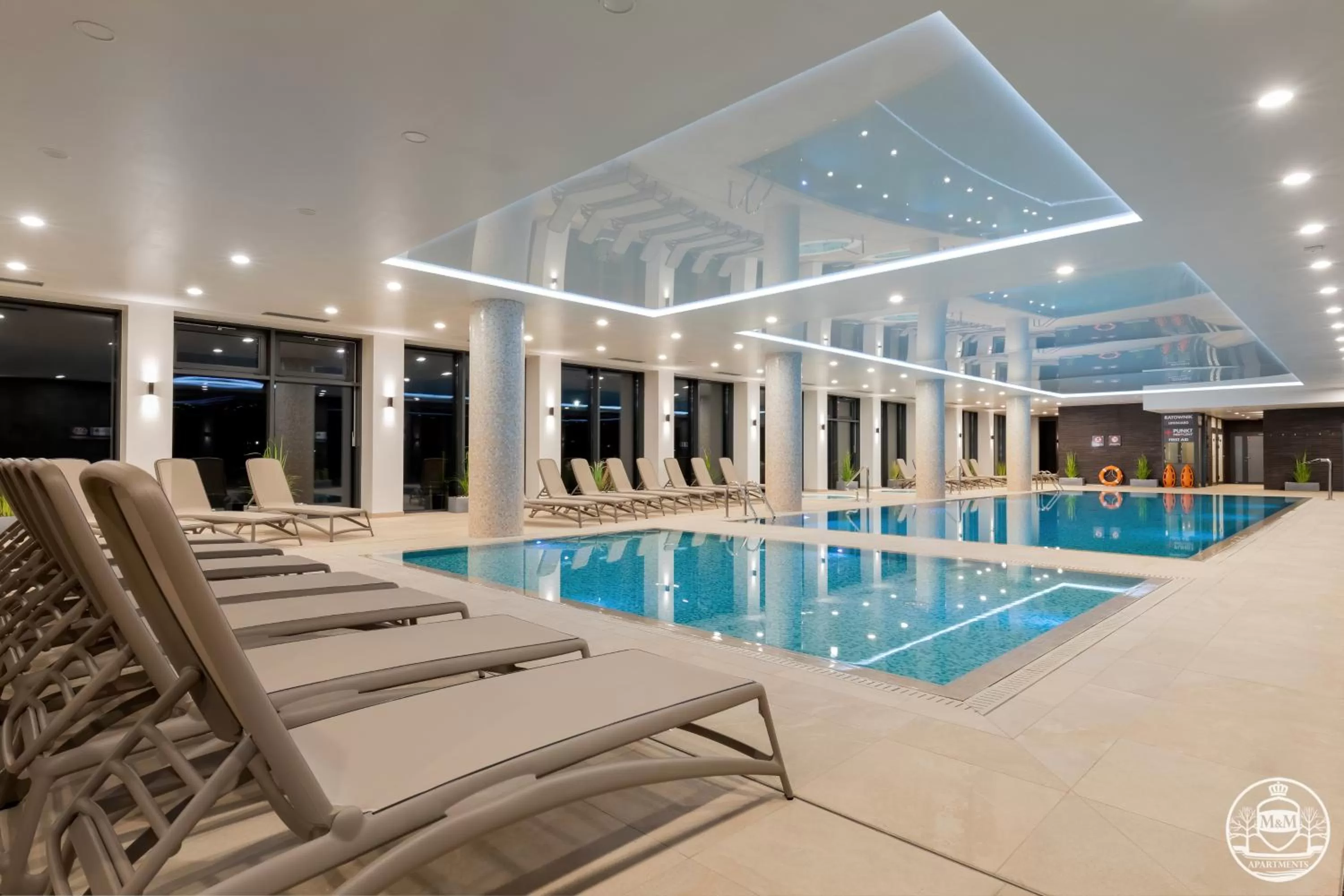 Swimming Pool in Nadmorskie Tarasy - Apartments M&M