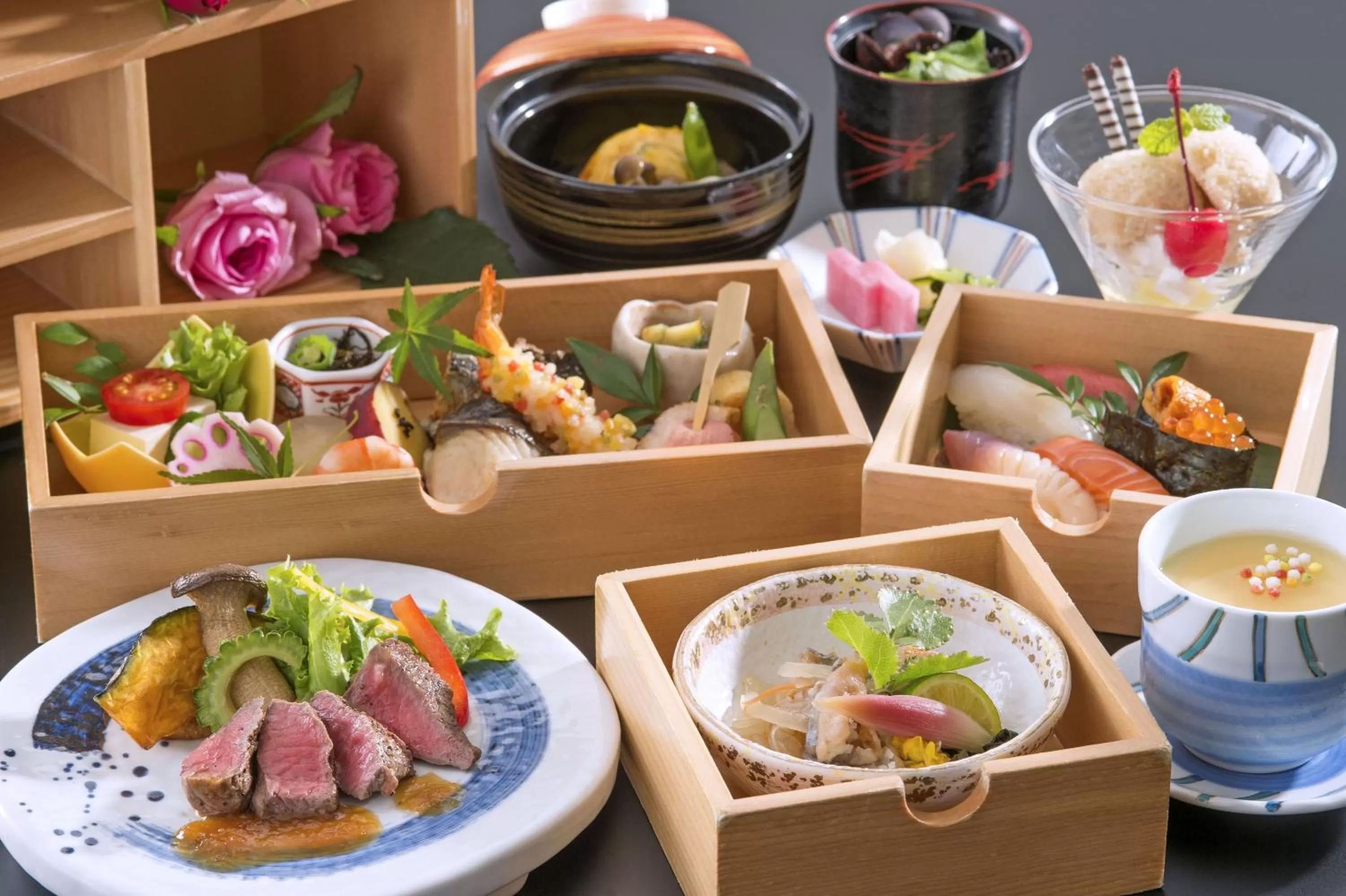 Food close-up in HOTEL MYSTAYS PREMIER Sapporo Park