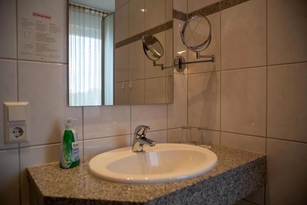 Double or Twin Room with Bathroom in Hotel Waldfrieden