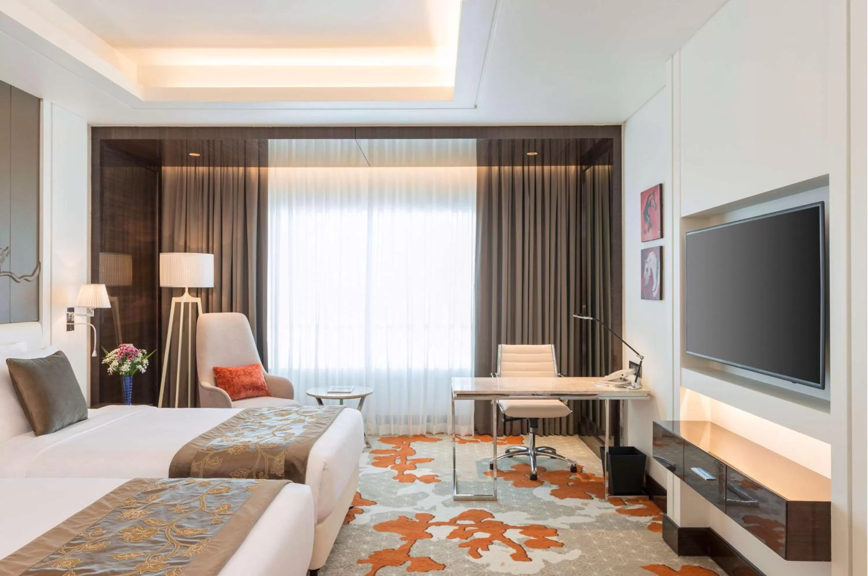 Photo of the whole room, Bed in Radisson Blu Hotel, Ajman