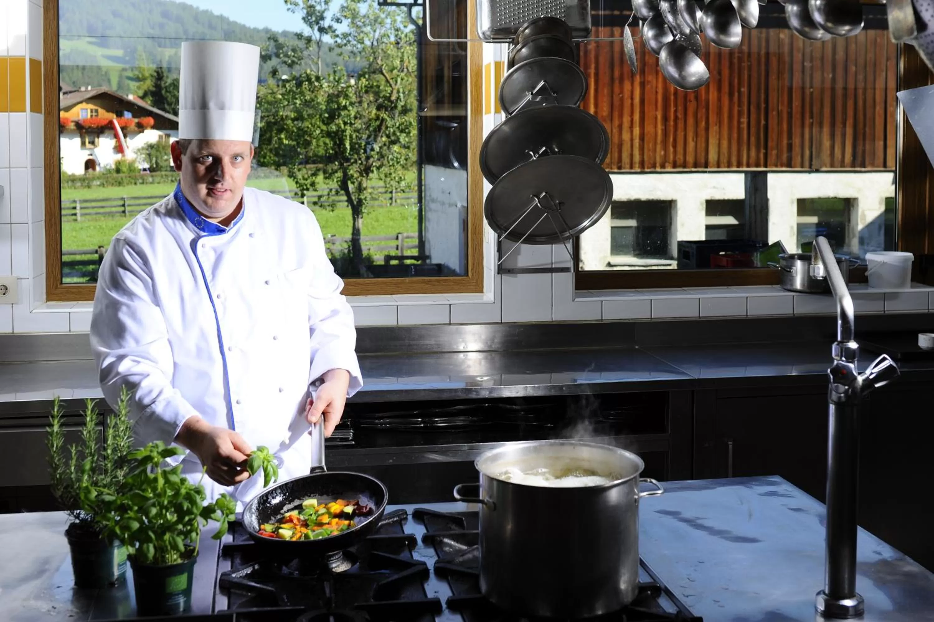 Staff in Hotel Serles