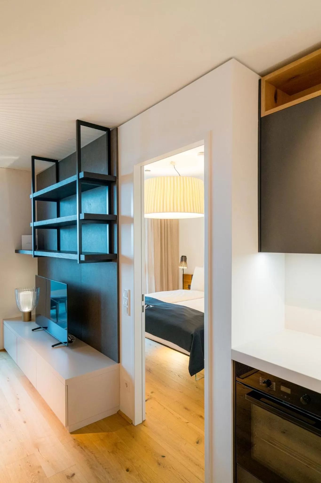 Bed in Vienna Residence, Marina Tower - Danube