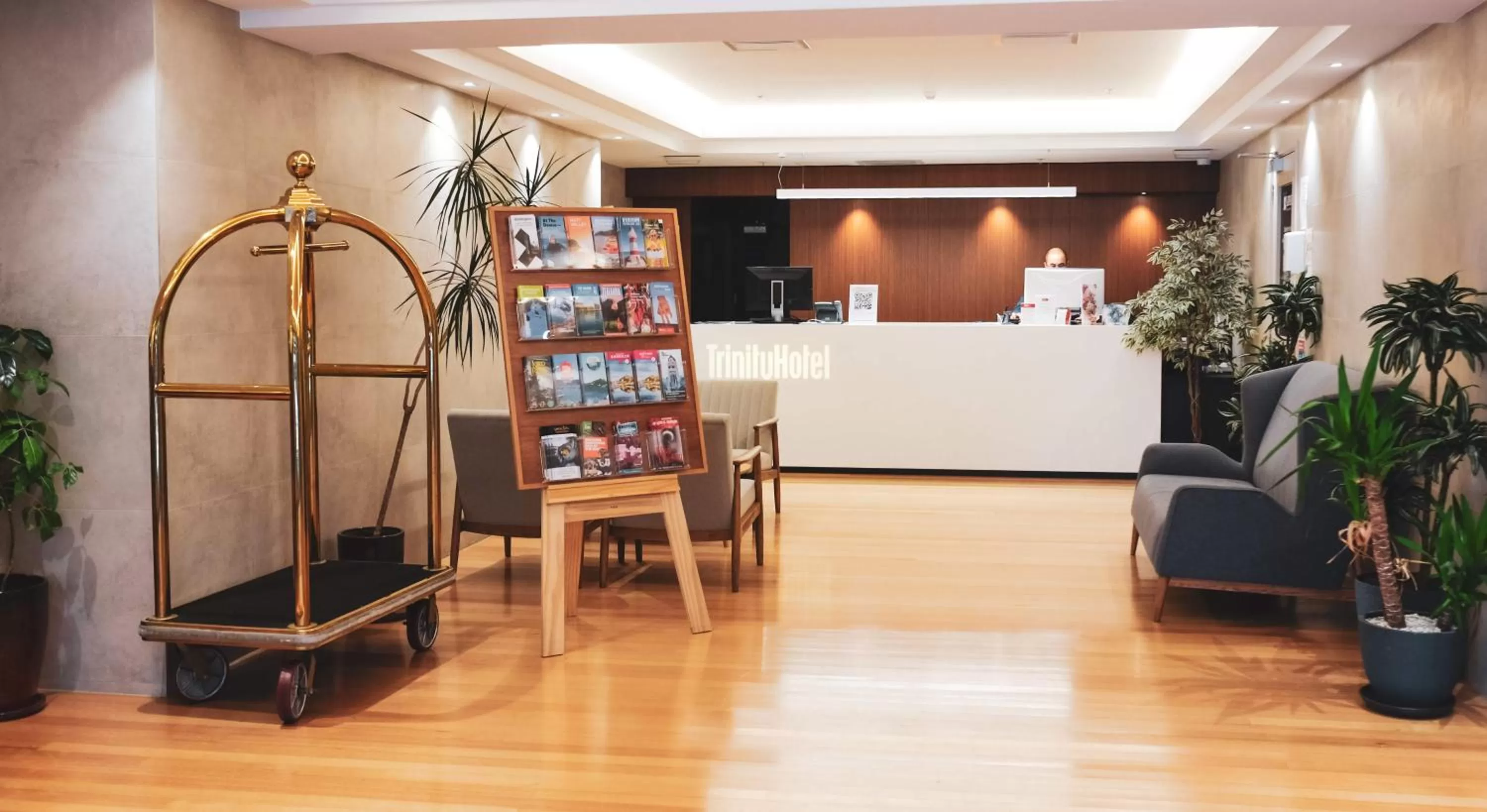 Lobby or reception in Trinity Hotel