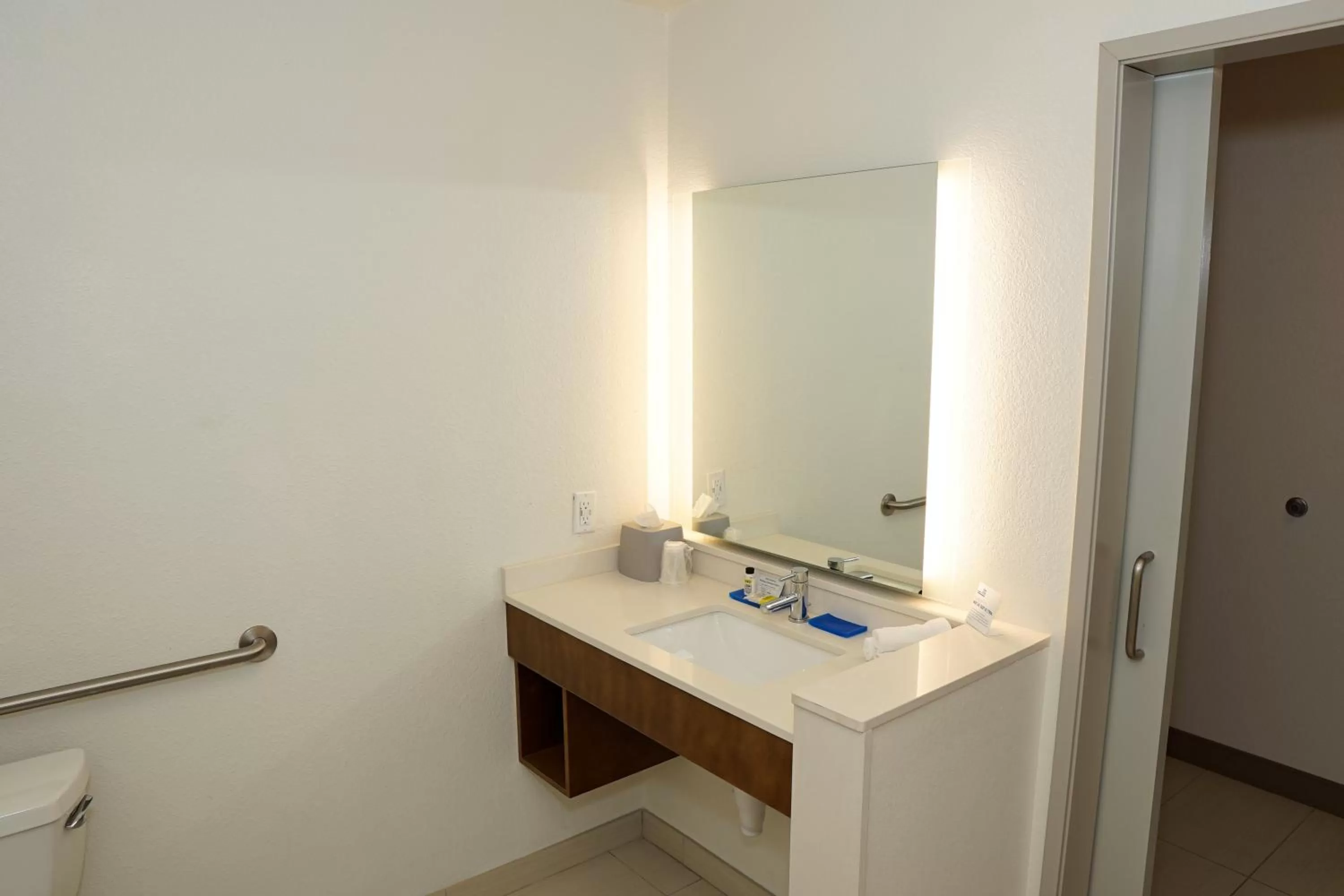 King Room - Mobility Access/Roll in Shower - Non-Smoking in Holiday Inn Express & Suites - Aurora Medical Campus, an IHG Hotel