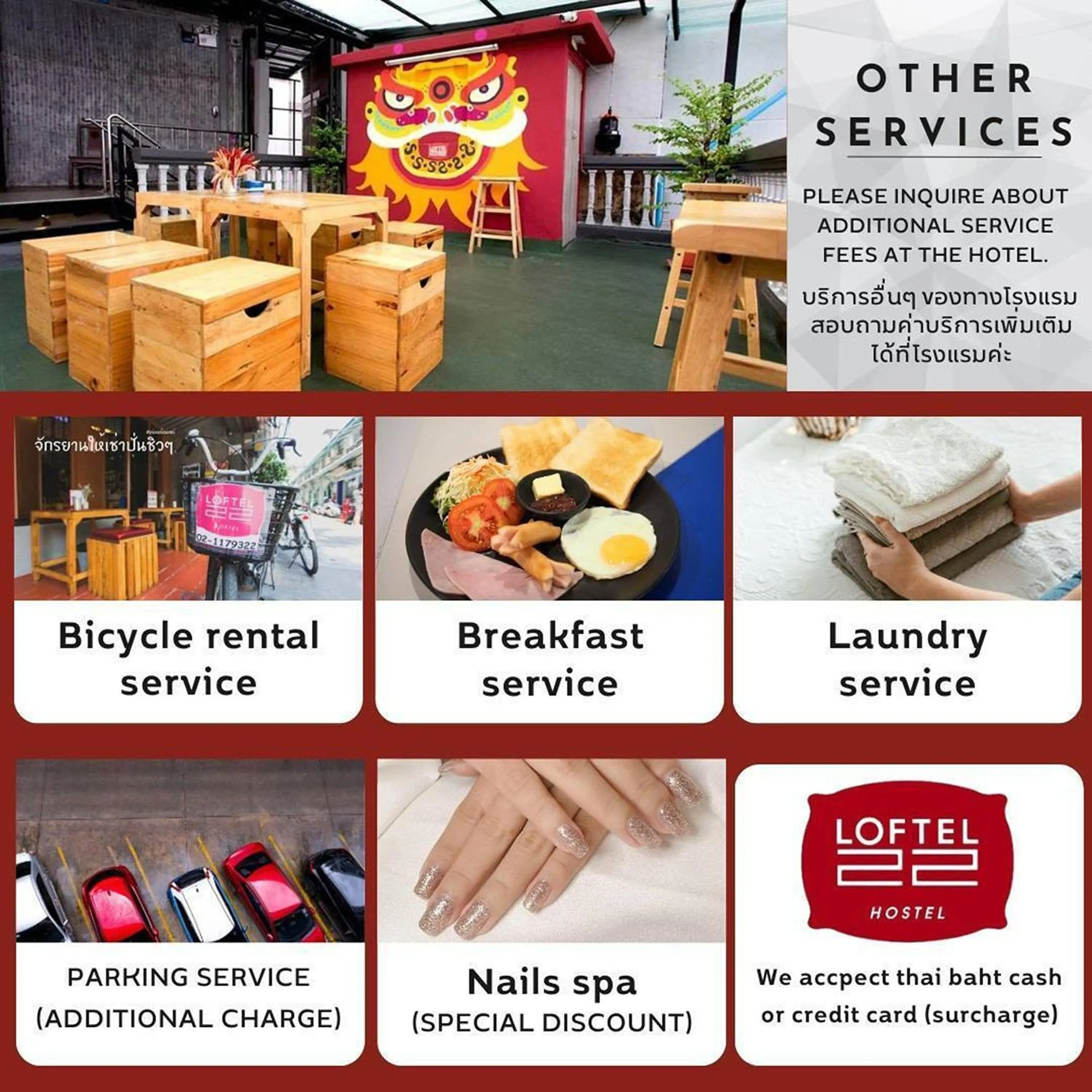 Property building in Loftel 22 Hostel